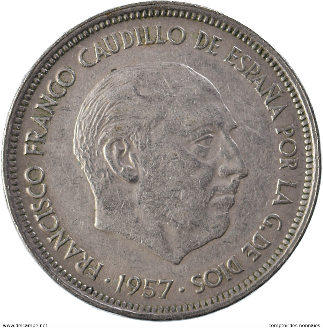 Monnaie, Espagne, 50 Pesetas, 1957 - 50 Pesetas