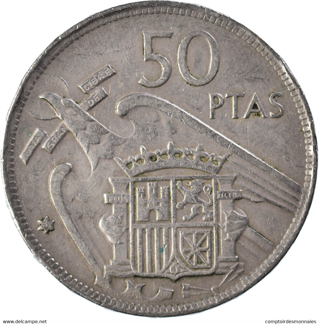 Monnaie, Espagne, 50 Pesetas, 1957 - 50 Pesetas