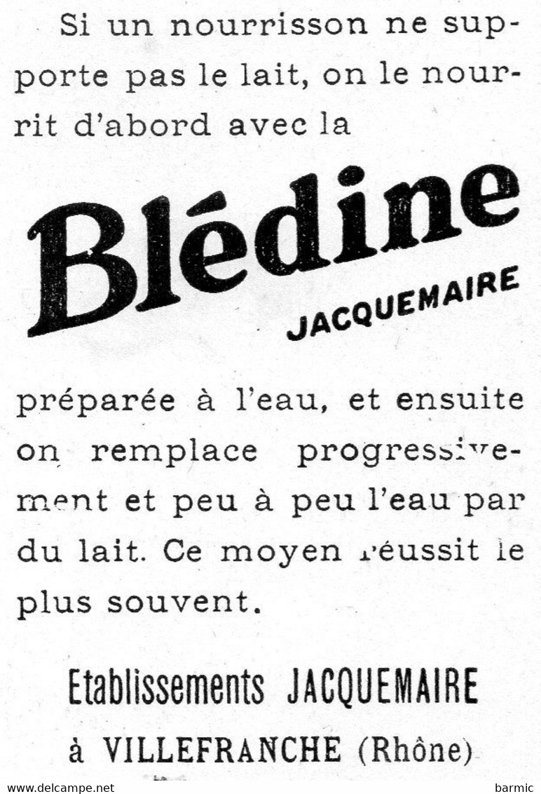 BENJAMIN RABIER PUBLICITE BLEDINE, TENTATIVE D EVASION SOURIS COULEUR REF 2089 - Rabier, B.