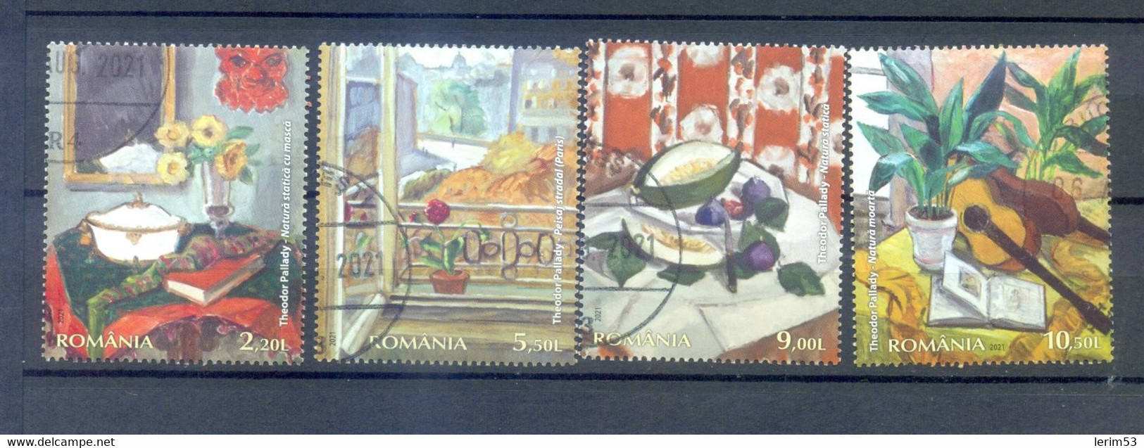 ROMANIA  2O21 PAINTING PALLADY   USED - Used Stamps