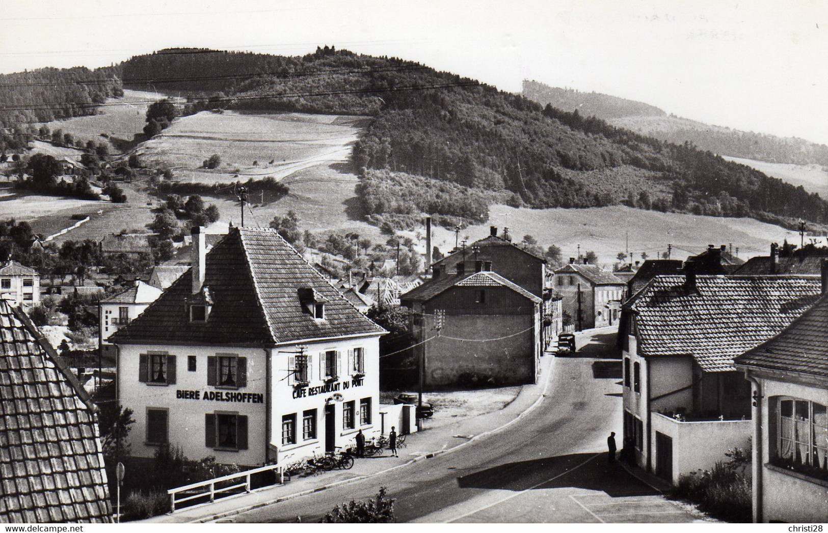 DPT 68 Ste Croix Aux Mines Restaurant Du Pont Etienne Aupetit - Sainte-Croix-aux-Mines