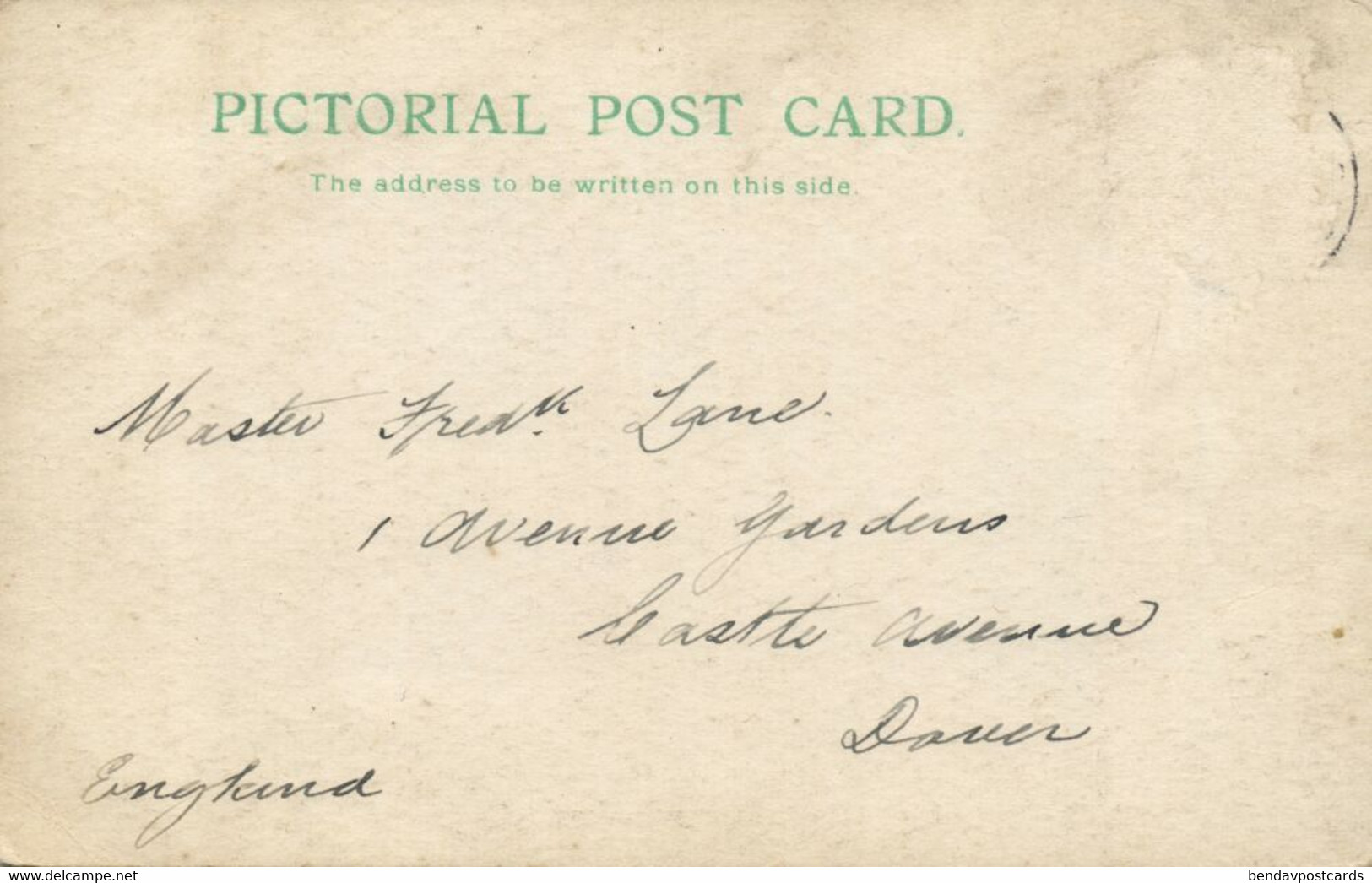 Ascension Island, The Devils' Ash Pit (1900s) Postcard - Ascension (Ile)