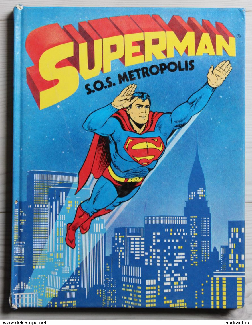 BD 1979 Superman SOS Metropolis DC Comics - Superman