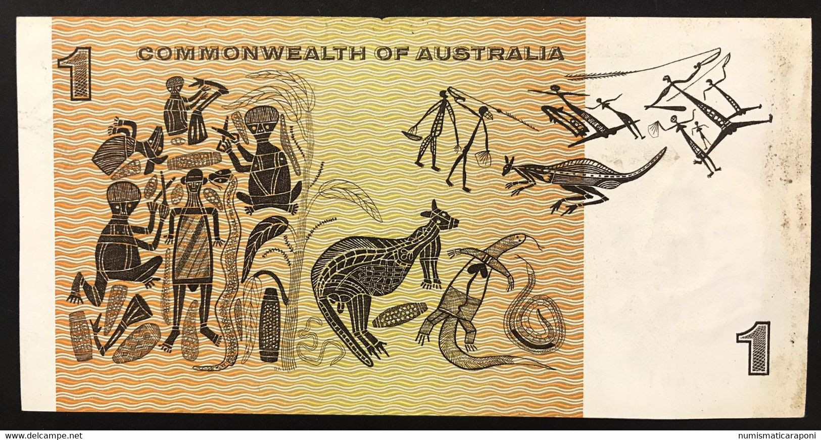 Australia 1 $ Dollar 1966 Coombs/Wilson Lotto 3942 - 1966-72 Reserve Bank Of Australia