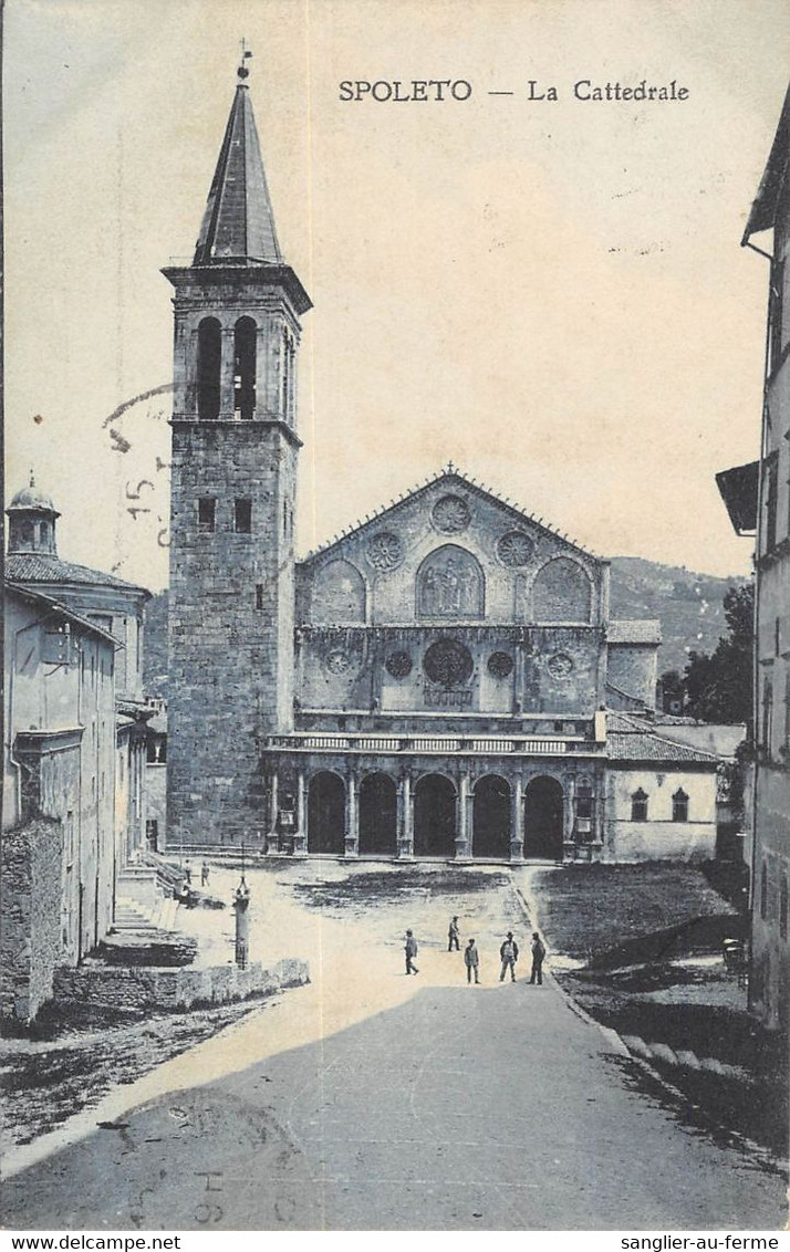 CPA ITALIE SPOLETO LA CATTEDRALE - Andere & Zonder Classificatie