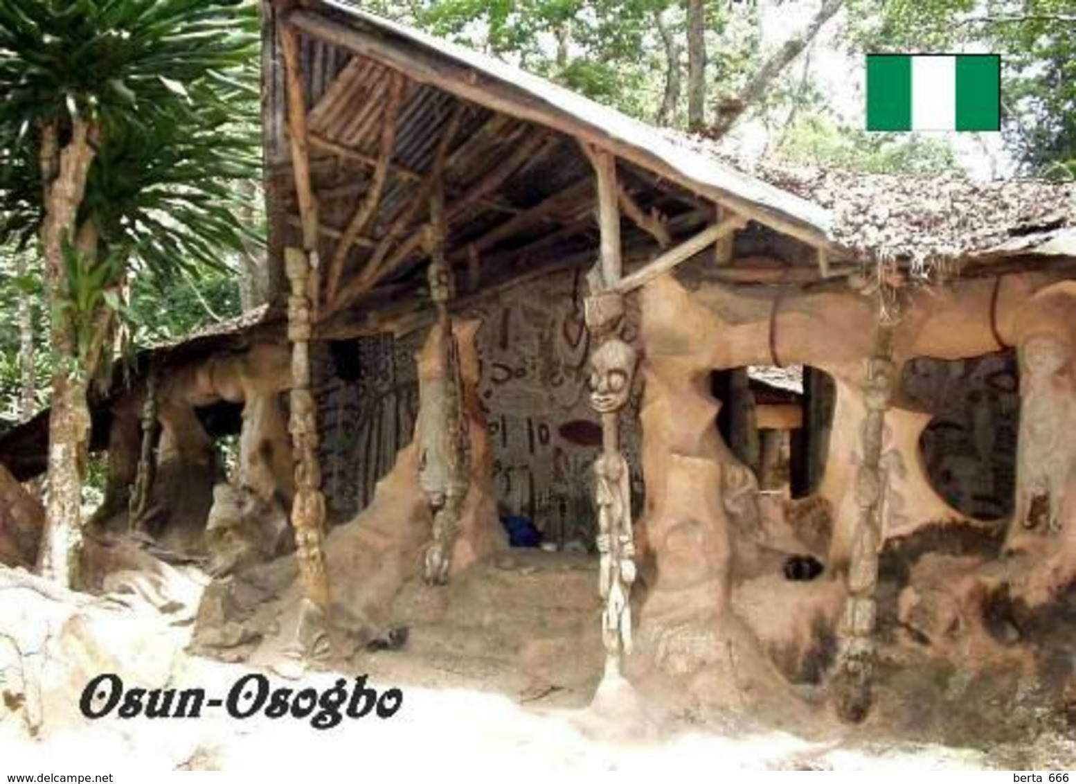 Nigeria Osun-Osogbo UNESCO New Postcard - Nigeria
