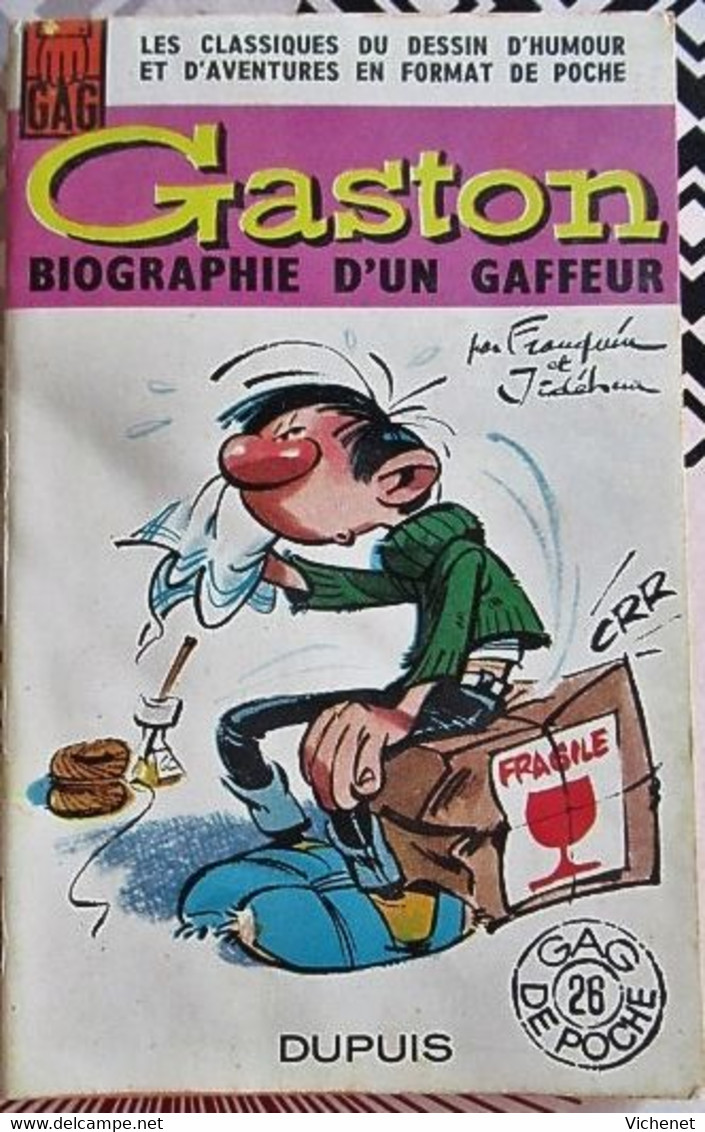 Gaston - Biographie D'un Gaffeur - EO Dupuis 1965 - Neuf De Chez Neuf, Jamais Lu - Gaston