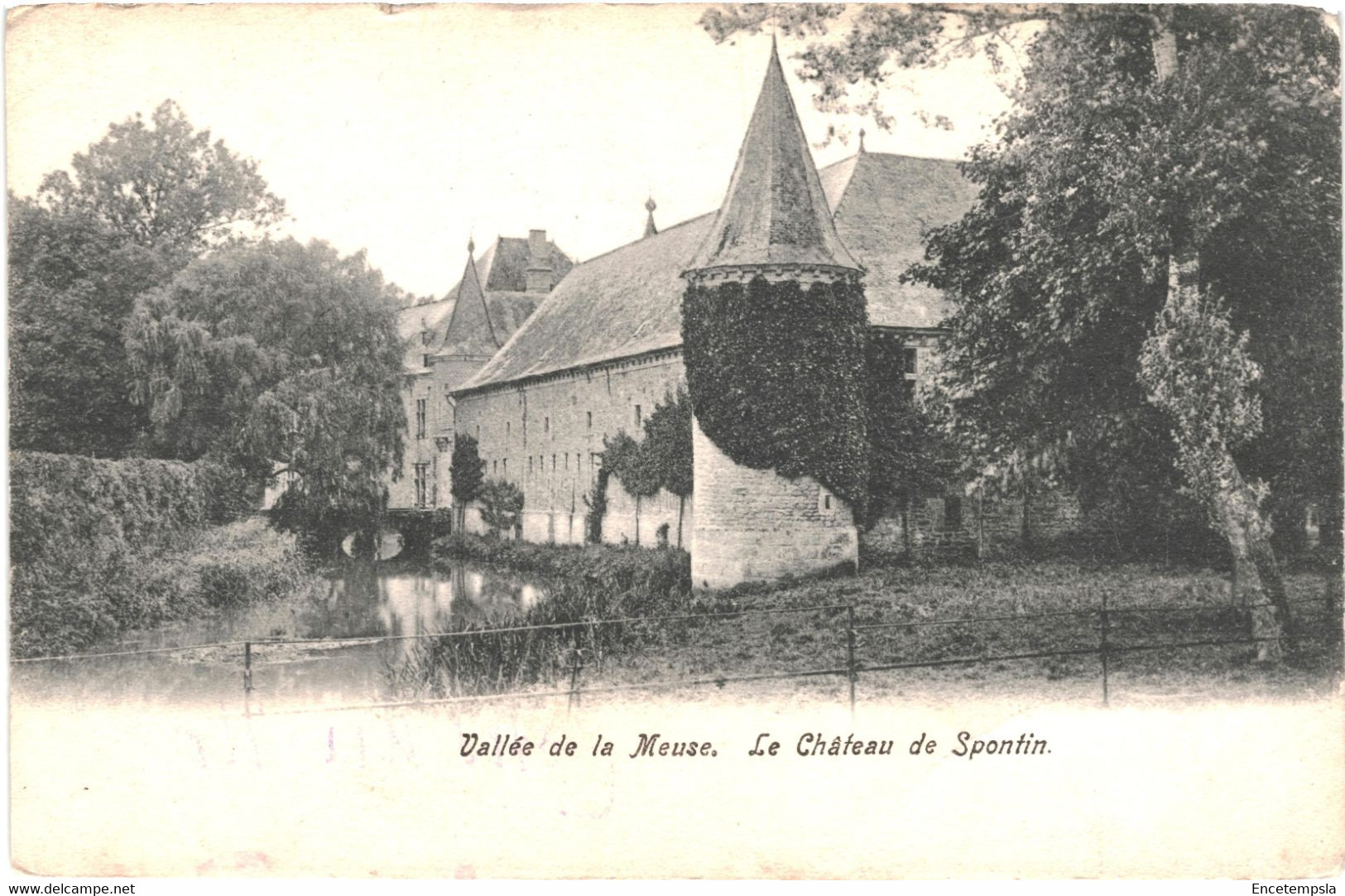 CPA Carte Postale Belgique-Spontin  Le Château Vallée De La Meuse Début 1900 VM50975 - Yvoir