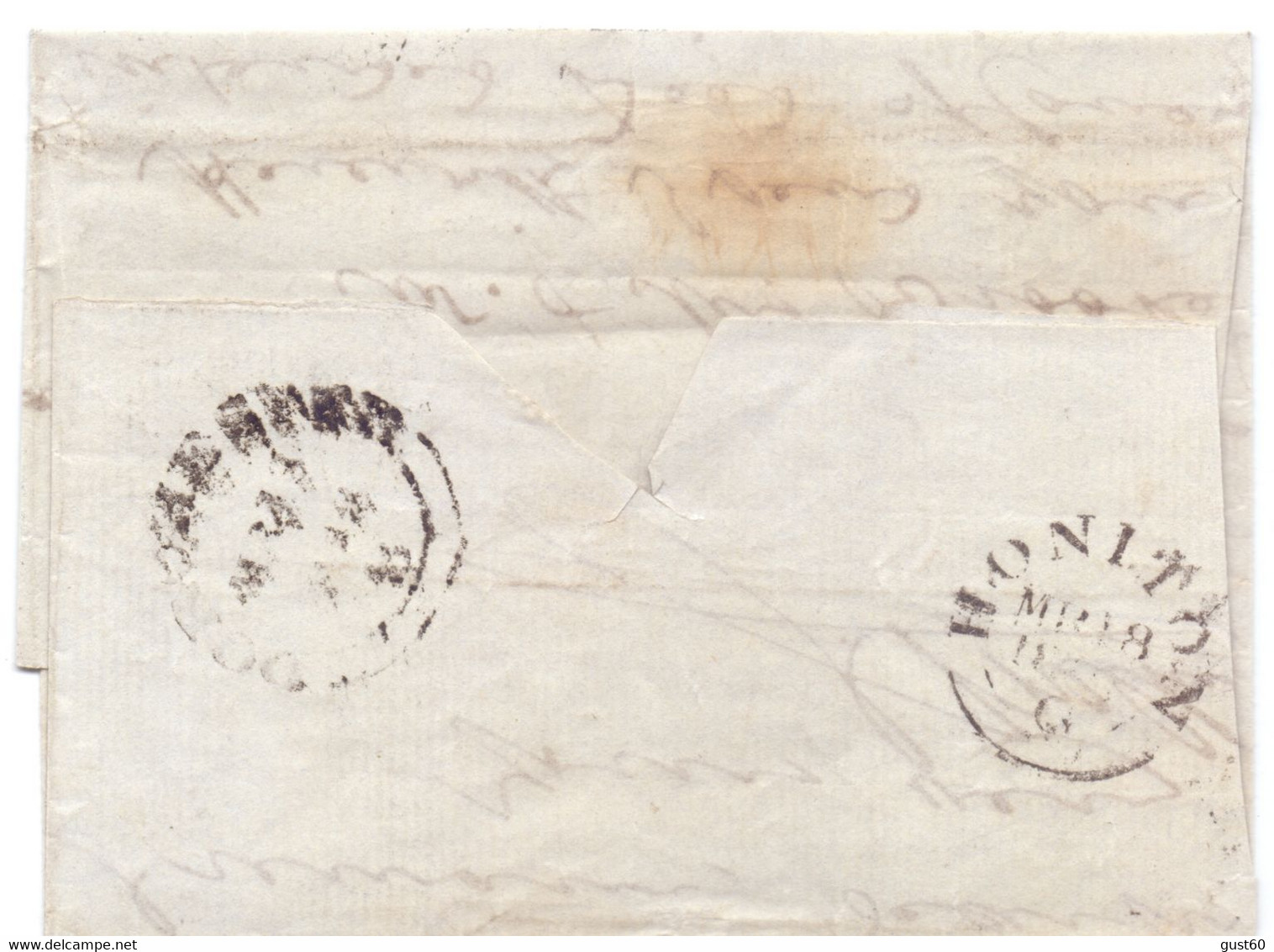 Great Britain 1841  S.G. 13  2d BLUE On Small Nice Letter  4 Good Margins  Letters J-F - Used Stamps