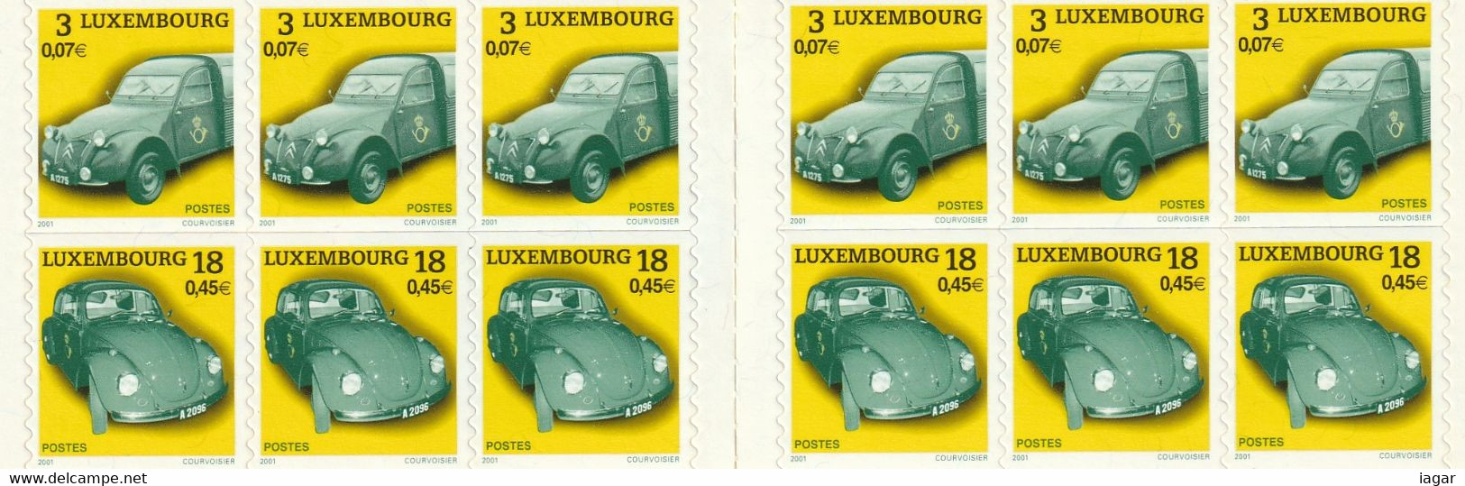 LUXEMBOURG - Postzegelboekjes