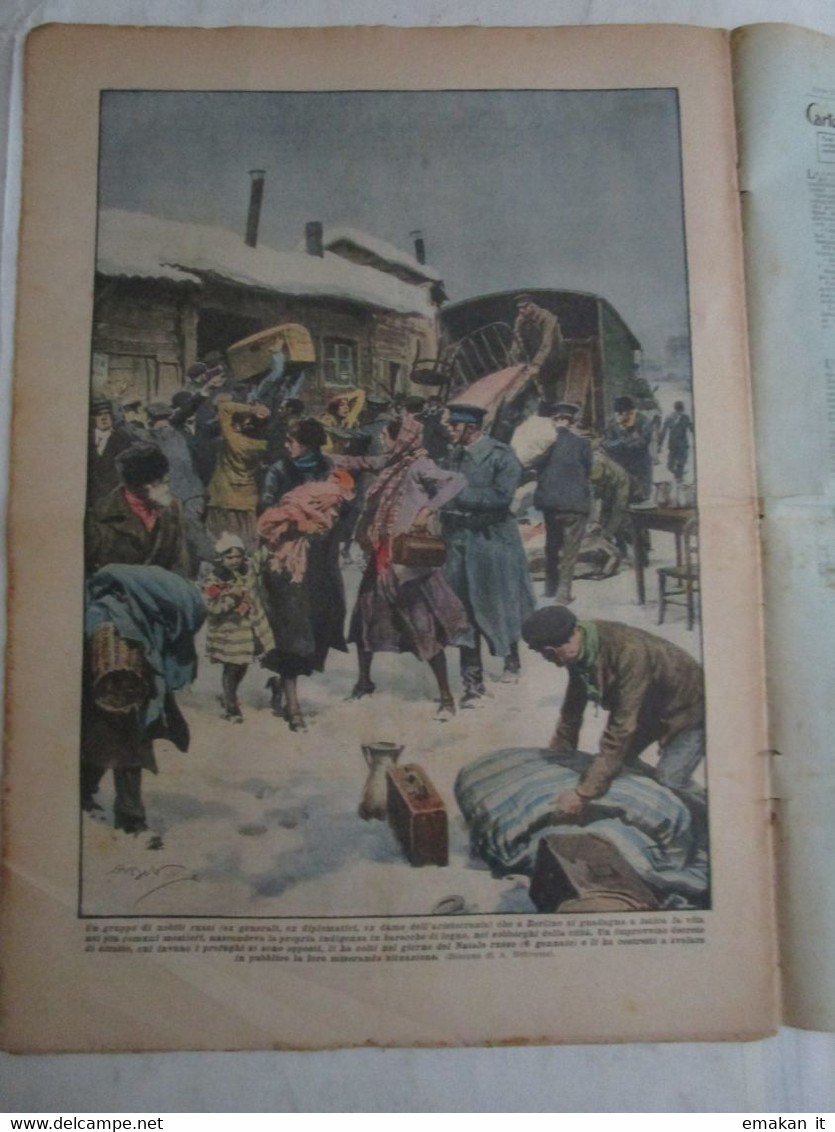 # DOMENICA DEL CORRIERE N 3 / 1930 BATTUTA DI CACCIA CASTEL PONZIANO /NOBILI RUSSI A BERLINO / PERUGINA - Premières éditions