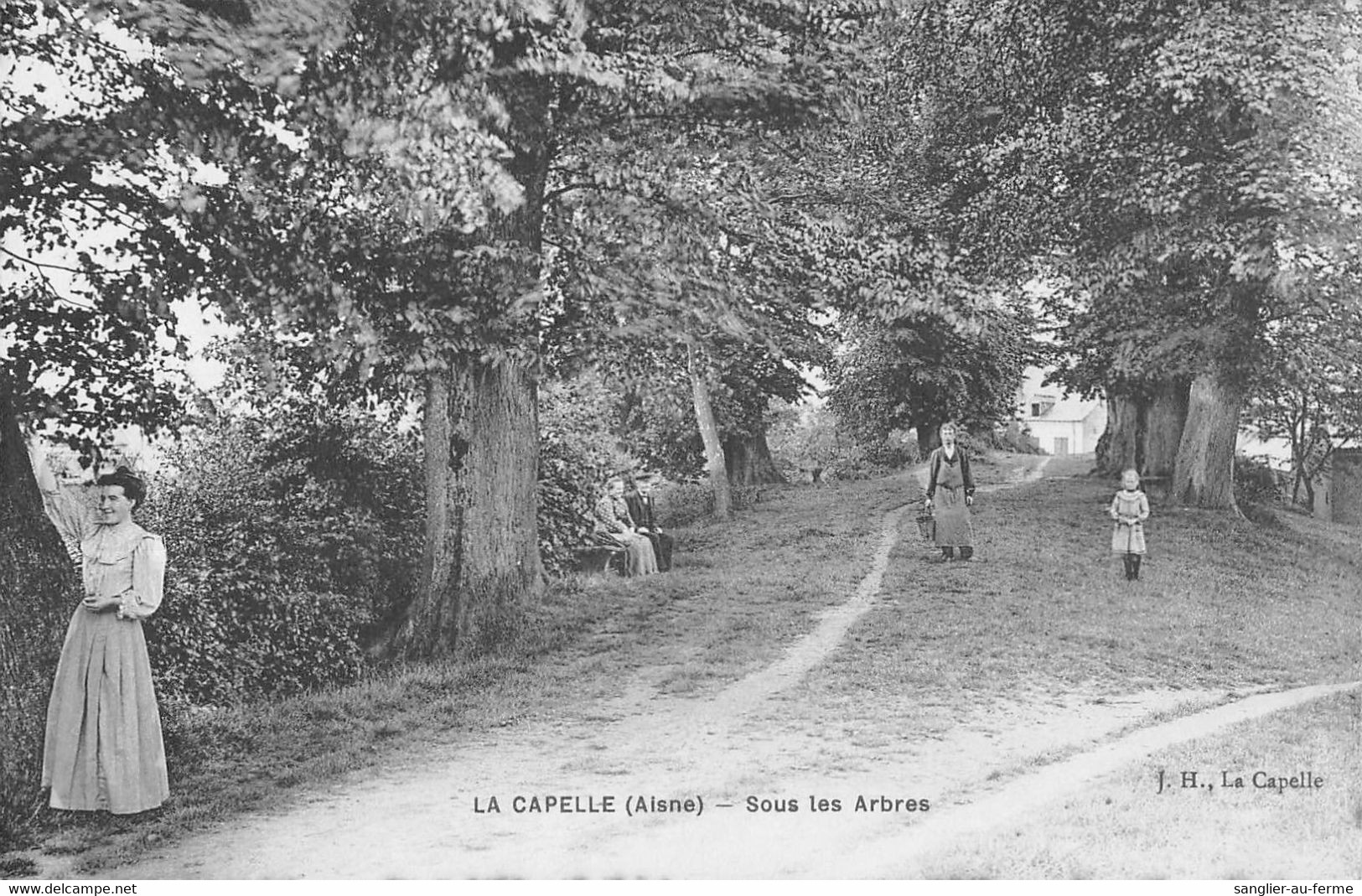 CPA 02 LA CAPELLE SOUS LES ARBRES - Other & Unclassified