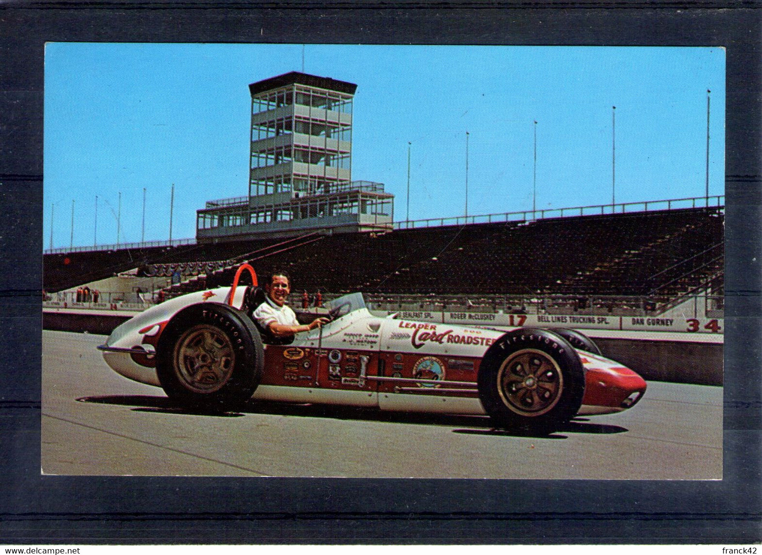 Indianapolis. Rodger Ward. 1959 And 1962 Champion - IndyCar