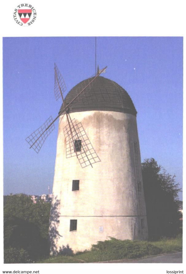 Czech:Trebic Windmill - Moulins à Vent