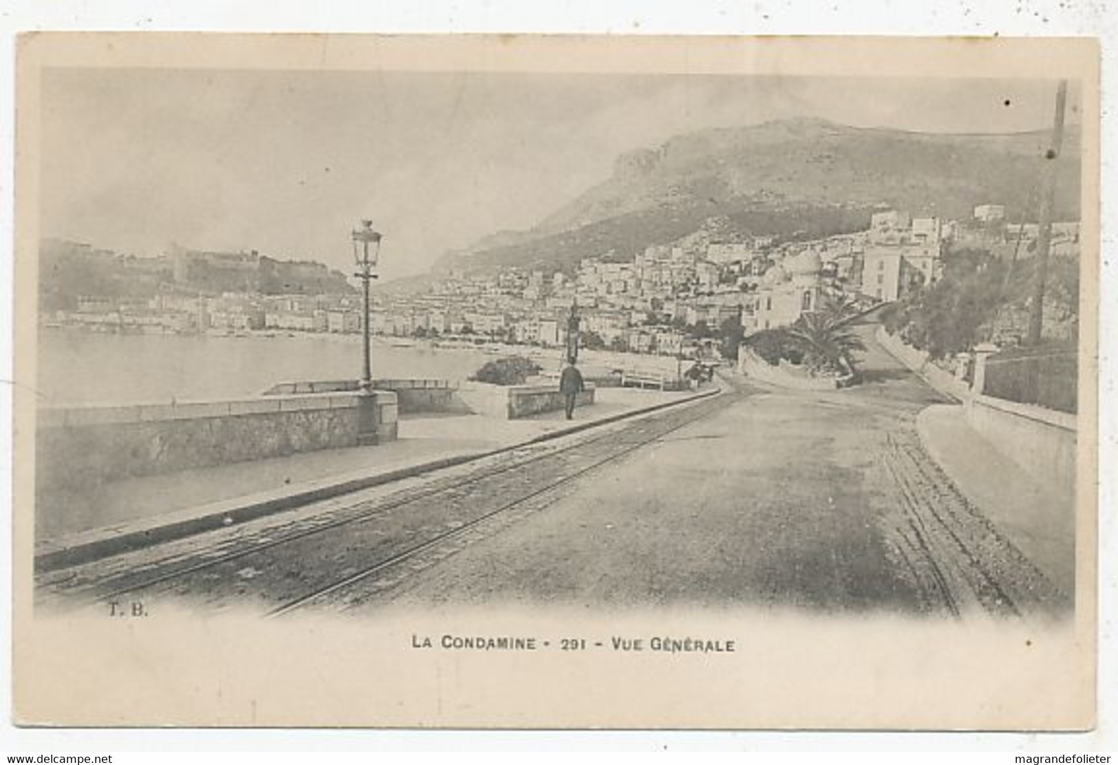 CPA CARTE POSTALE FRANCE 06 LA CONDAMINE VUE GENERALE AVANT 1905 - La Condamine