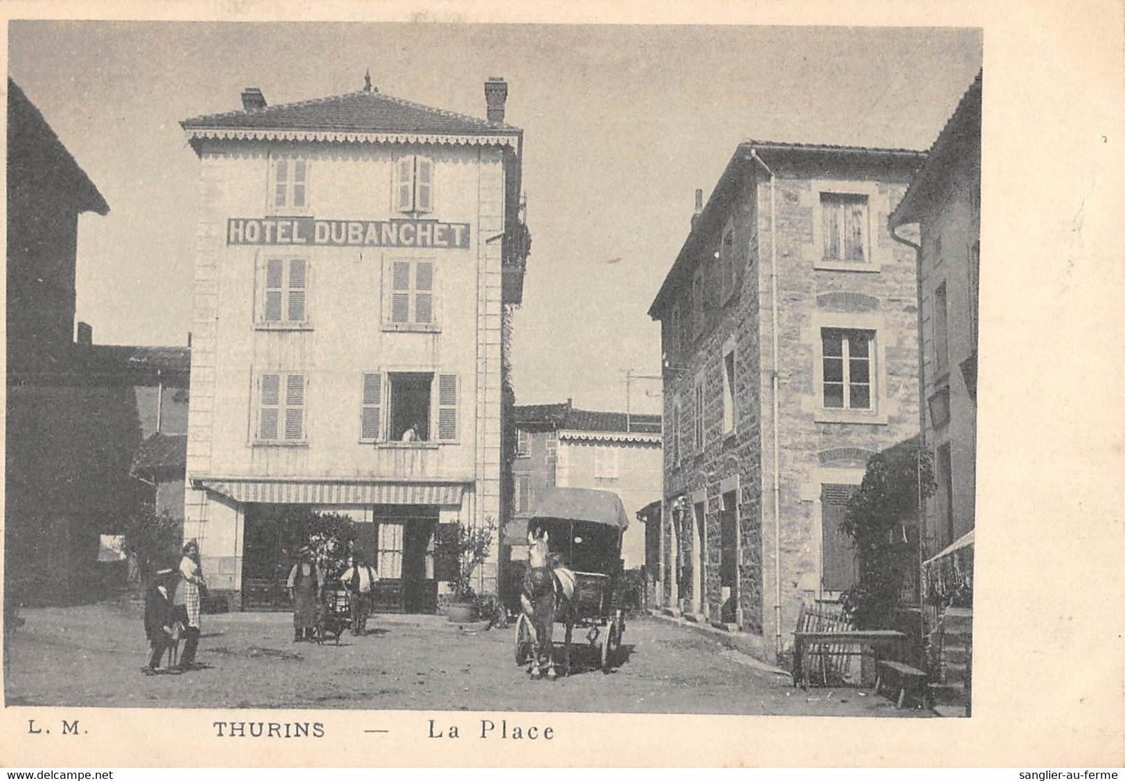 CPA 69 THURINS LA PLACE - Other & Unclassified