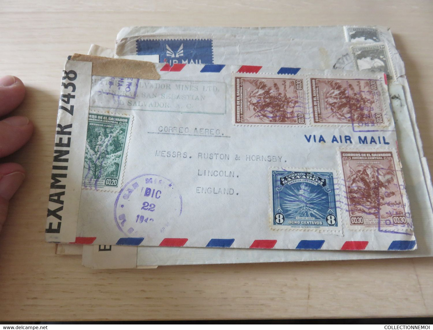 1 Lot De Lettres De CENSURE ,,à Vous De Voir , Plusieurs Pays - Vrac (max 999 Timbres)