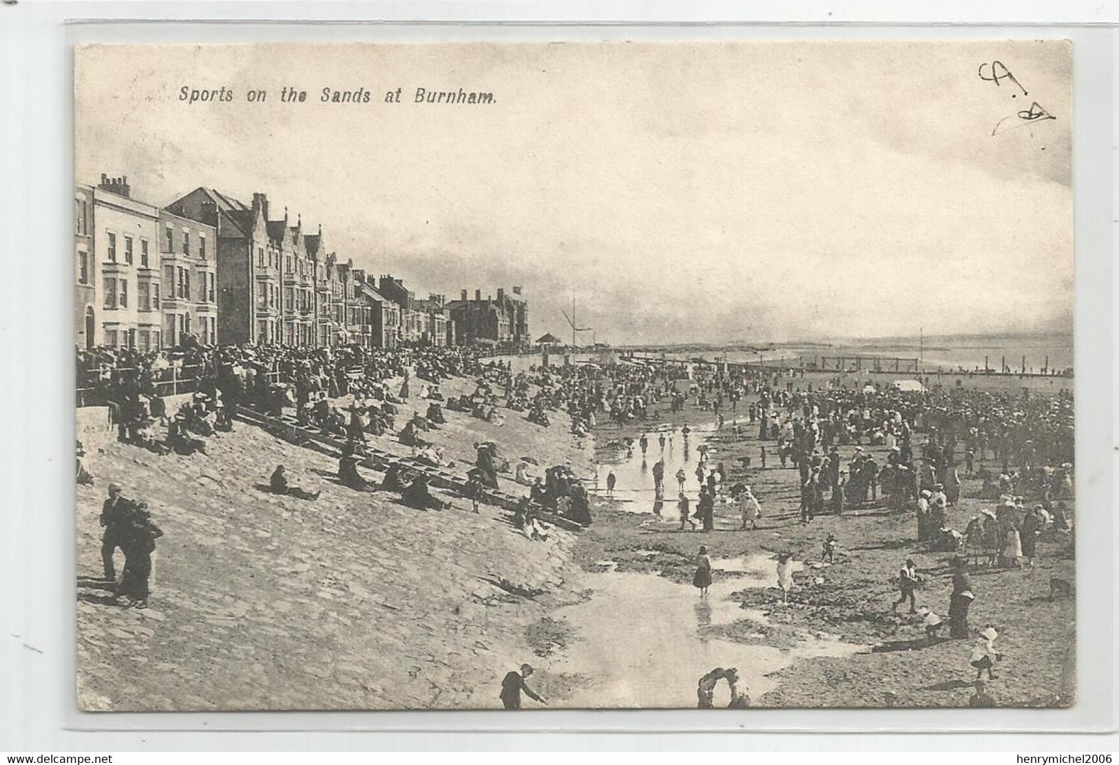 Angleterre Somerset  Sports On The Sands Of Burnham 1905 - Autres & Non Classés