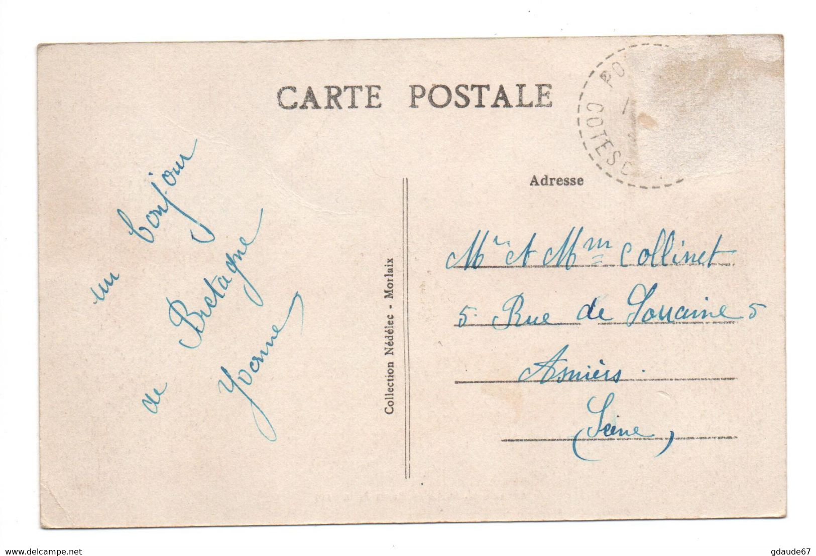 CALLAC (22) - ROUTE DE LA GARE - Callac