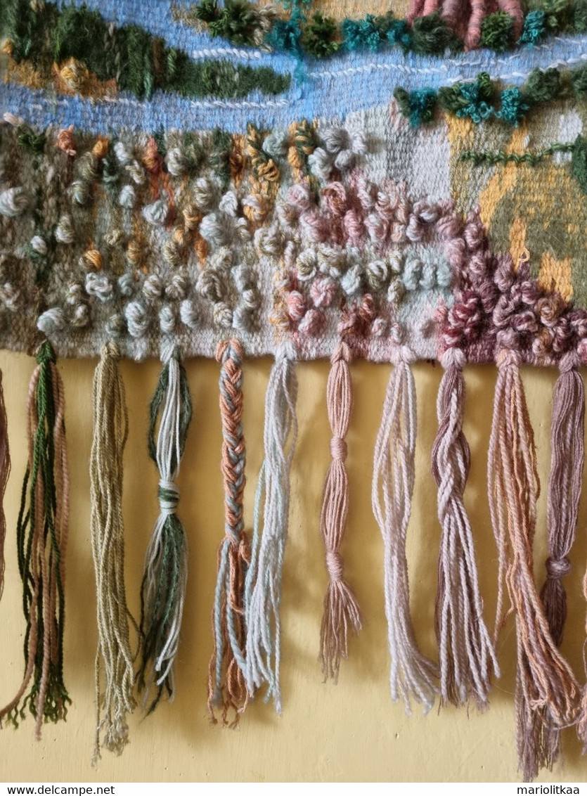 Gobelin Tapestry "The Nature" - 100% Wollen - Handmade - Tappeti & Tappezzeria