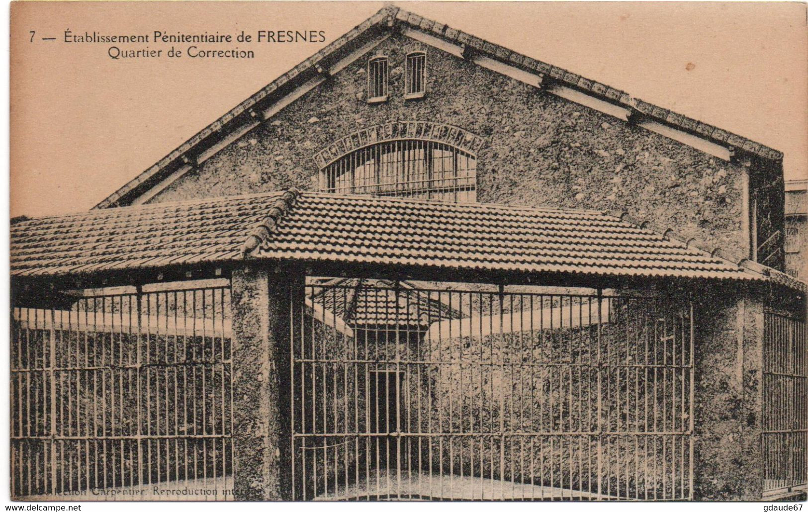 FRESNES (94) - ETABLISSEMENT PENITENTIAIRE - PREAU CELLULAIRE - Fresnes