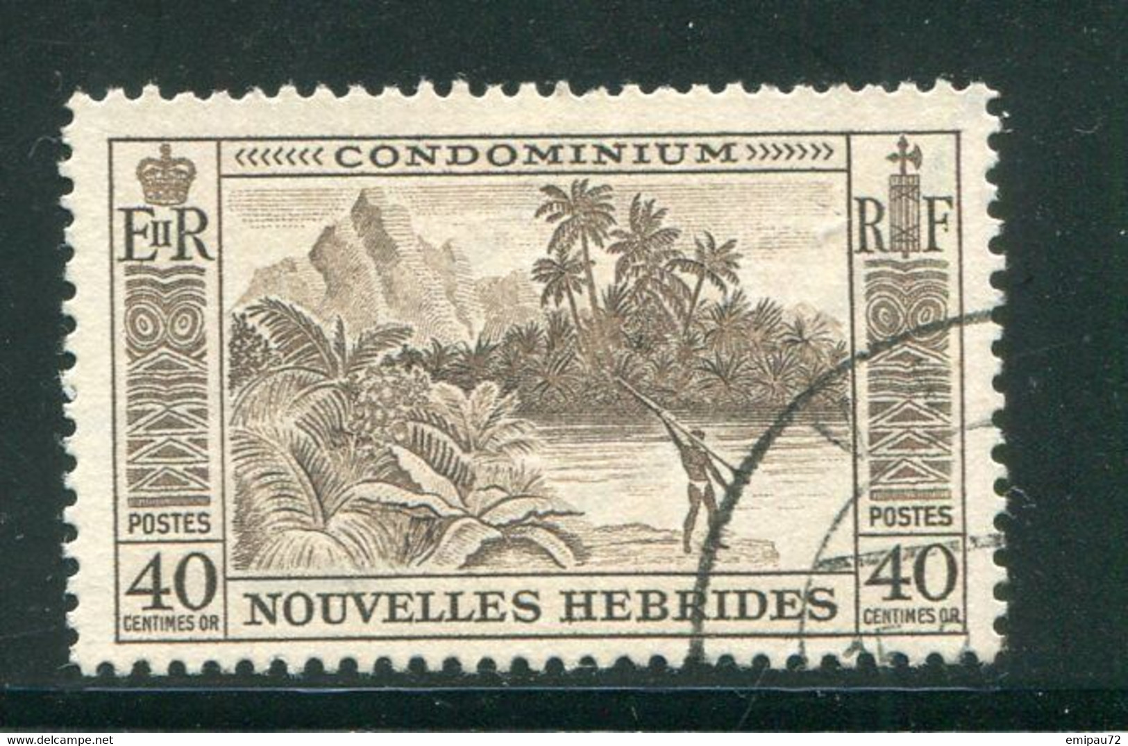 NOUVELLES HEBRIDES- Y&T N°181- Oblitéré - Used Stamps