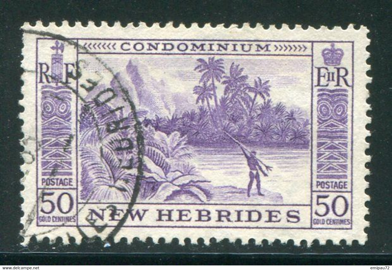 NOUVELLES HEBRIDES- Y&T N°182- Oblitéré - Used Stamps