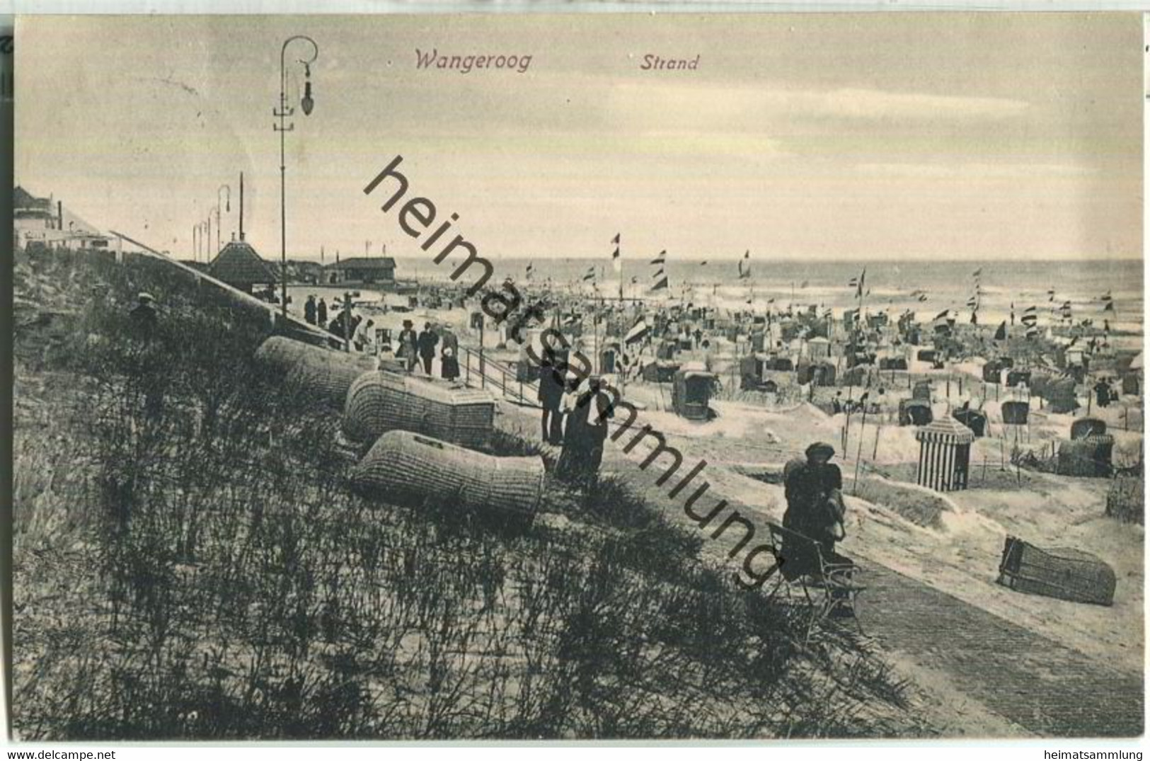 Wangeroog - Strand - Verlag Mohr & Dutzauer Leipzig - Wangerooge