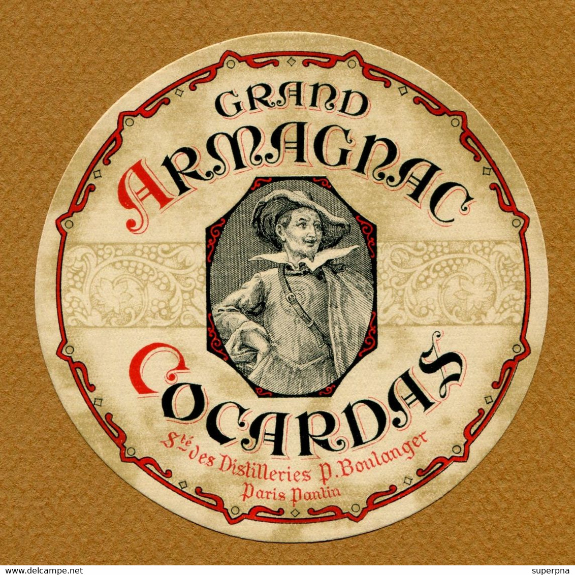 GRAND ARMAGNAC  " COCARDAS " - Alcools & Spiritueux