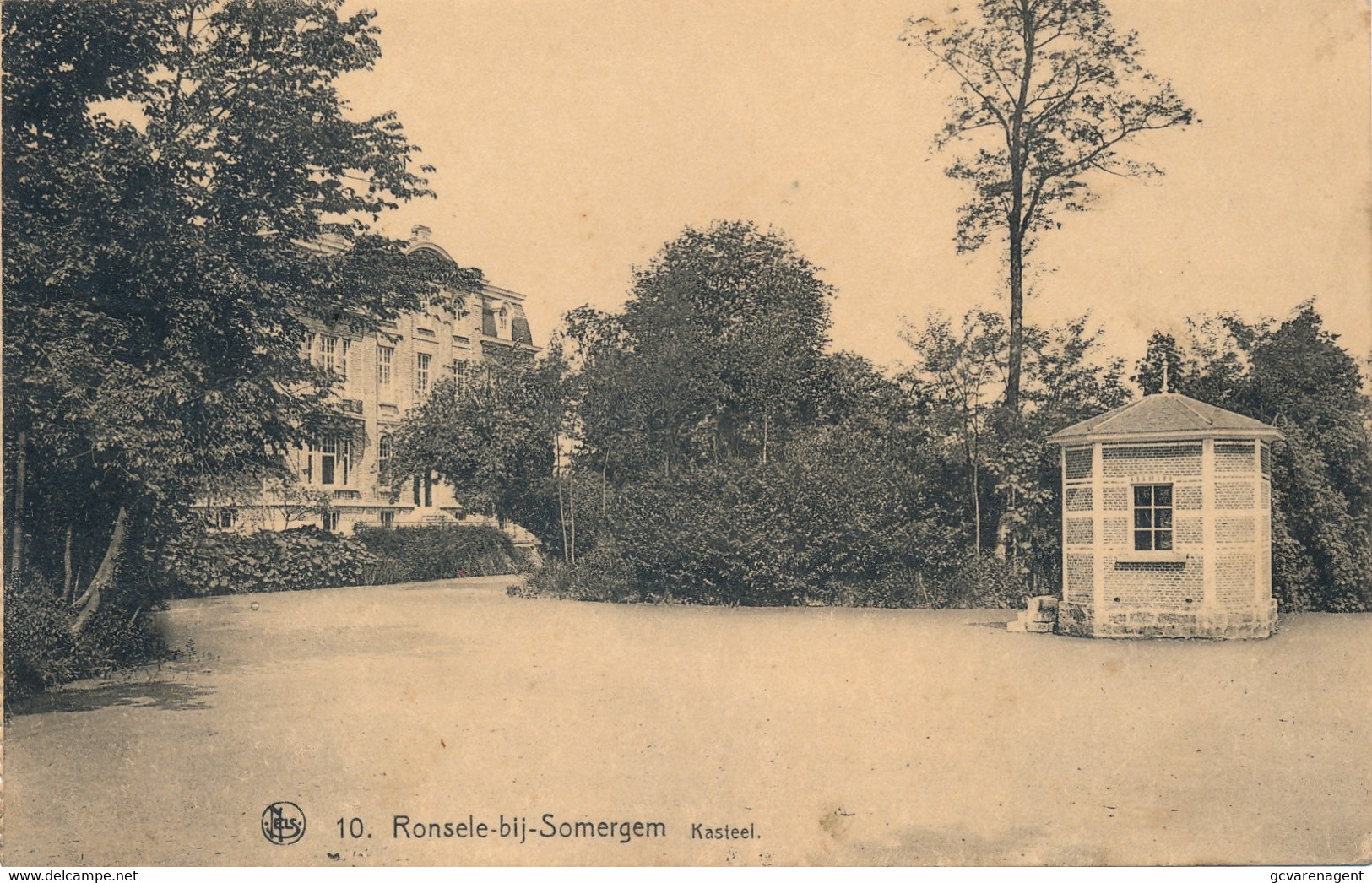 RONSELE   BIJ SOMERGEM  KASTEEL        2 SCANS - Assenede