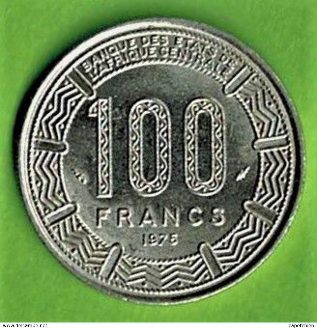 GABON / PEPUBLIQUE GABONAISE / 100 FRANCS  / 1975 / FDC - Gabun