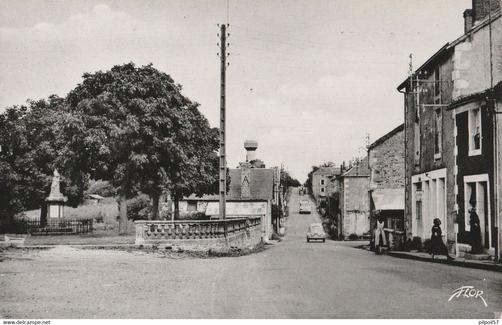 79 - MAZIERES EN GATINE - Route De Parthenay (9x13) - Mazieres En Gatine