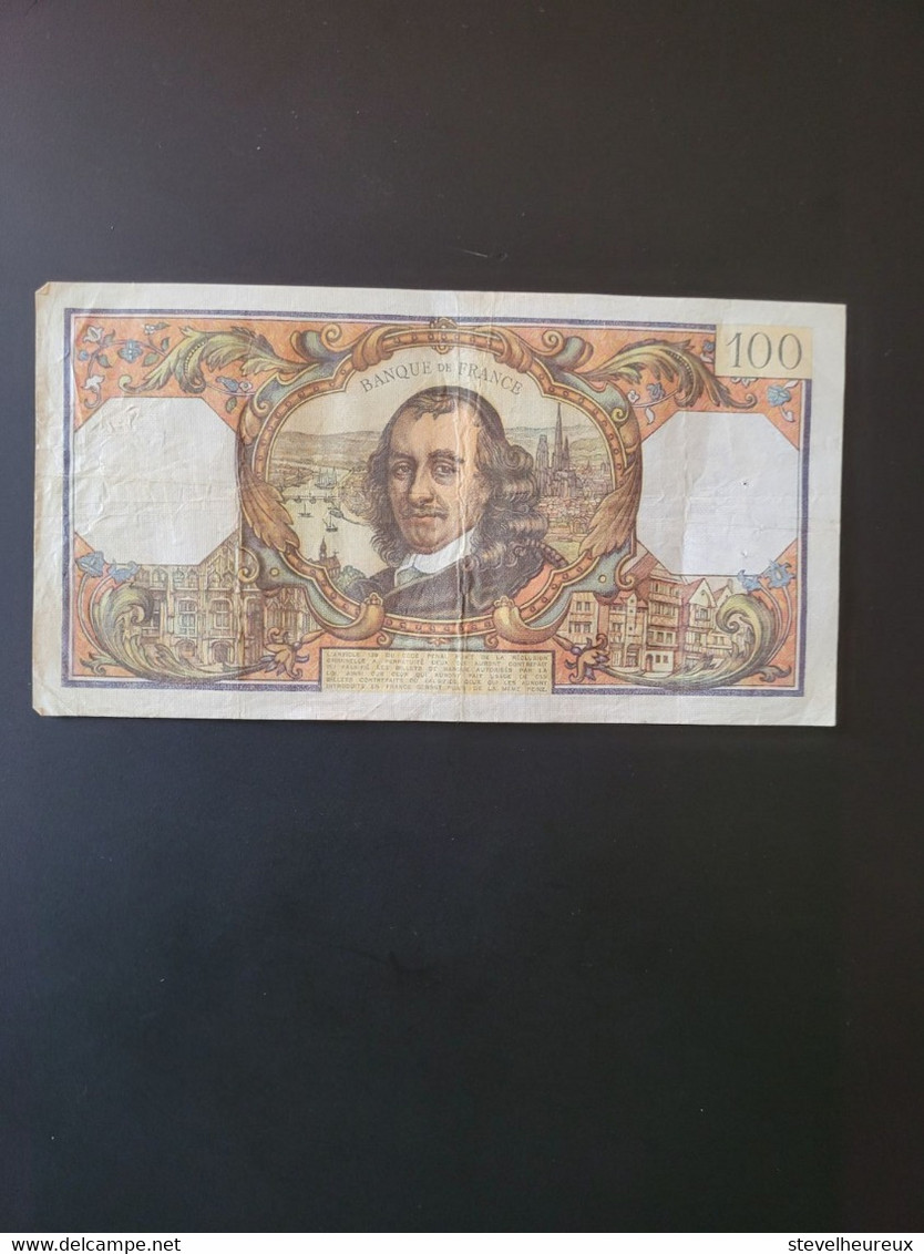 Billet 100 Francs " Corneille" - 100 F 1964-1979 ''Corneille''