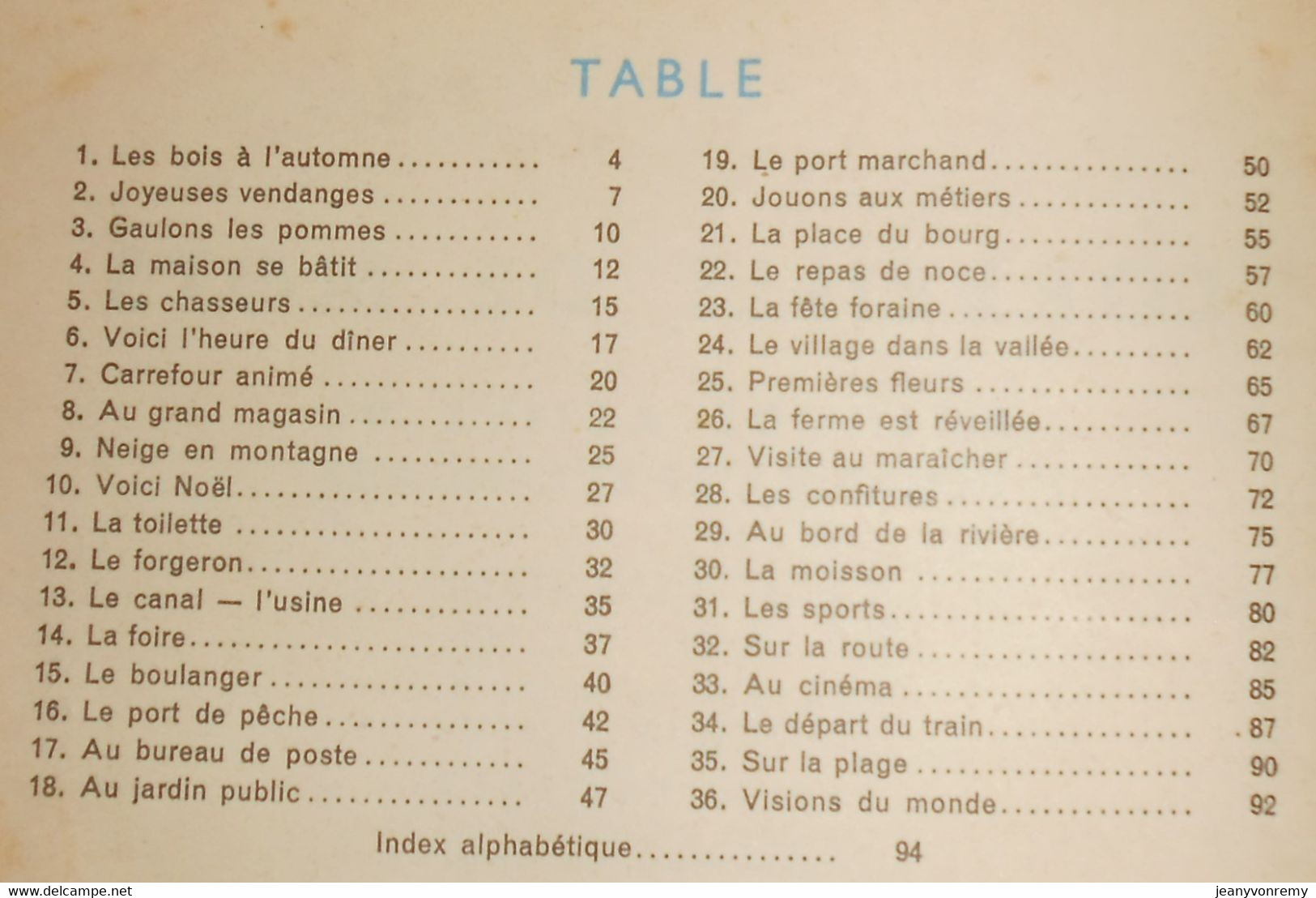 Corbeille De Mots. Méthode Active De Vocabulaire Et Langage. 1949 - 0-6 Años
