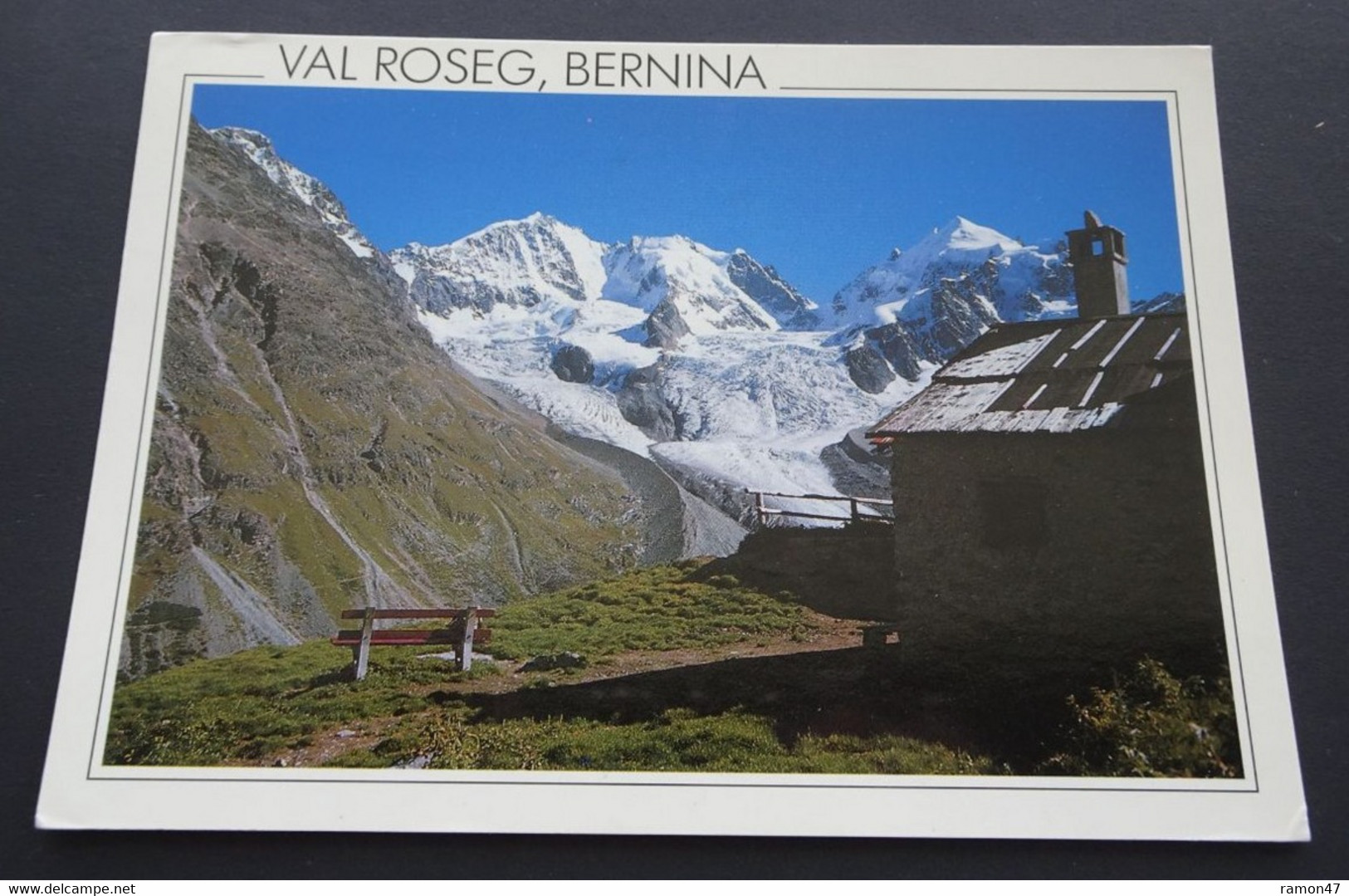 Val Roseg, Piz Bernina Mit Biancograt- Tschiervagletscher - Tschierv