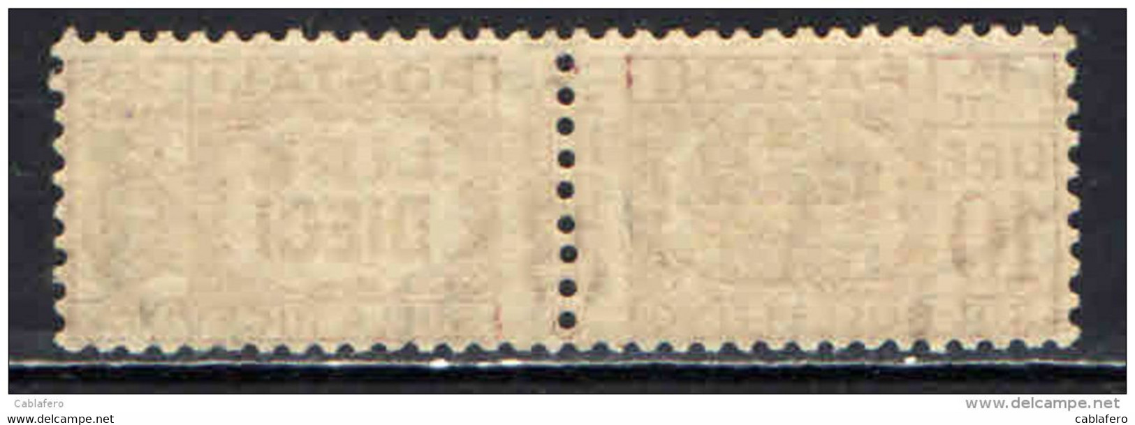 ITALIA RSI - 1944 - PACCHI POSTALI - VALORE DA 10 LIRE - MNH - Postpaketten