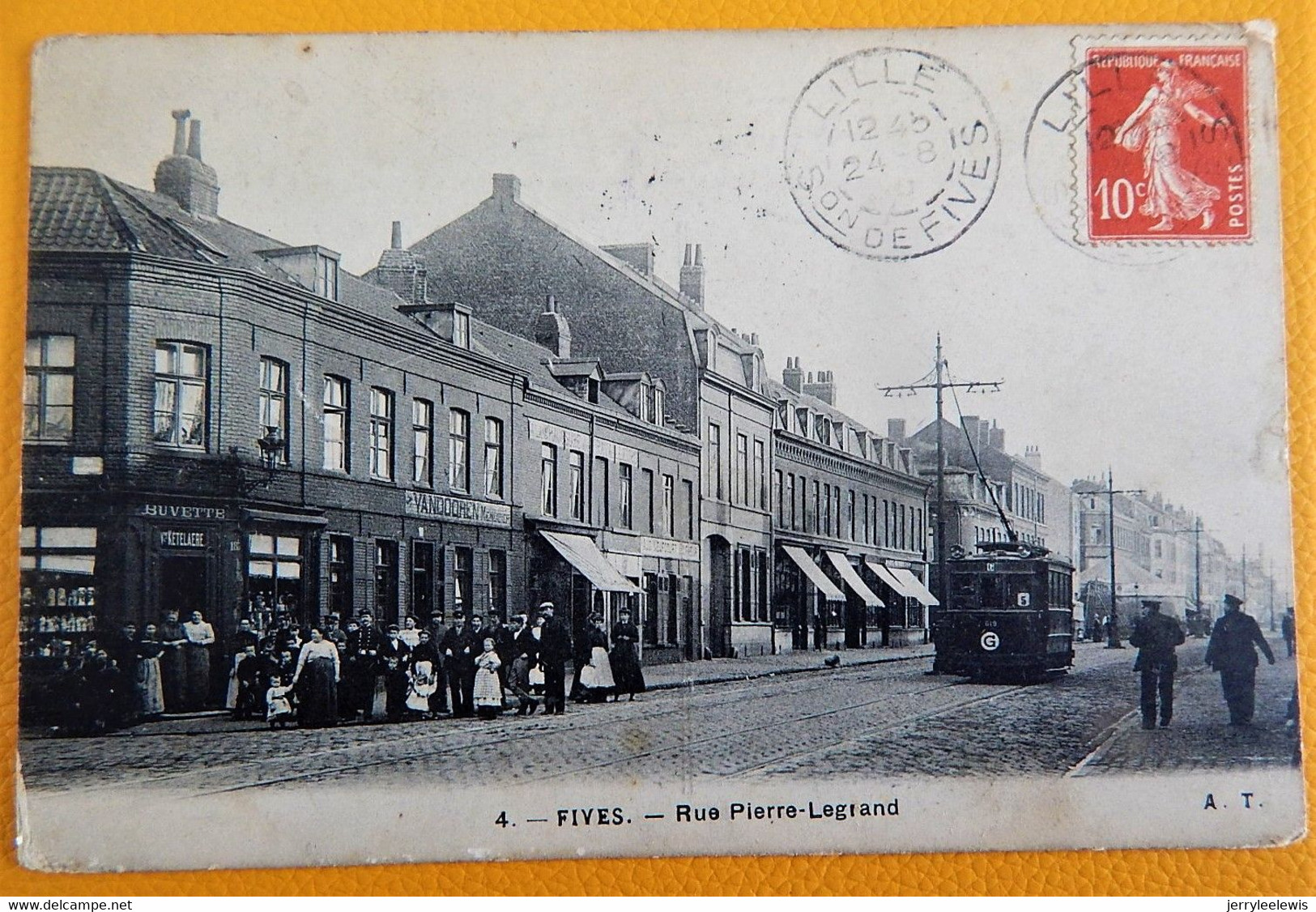 FIVES  -  Rue Pierre Legrand  -  1910 - Lille