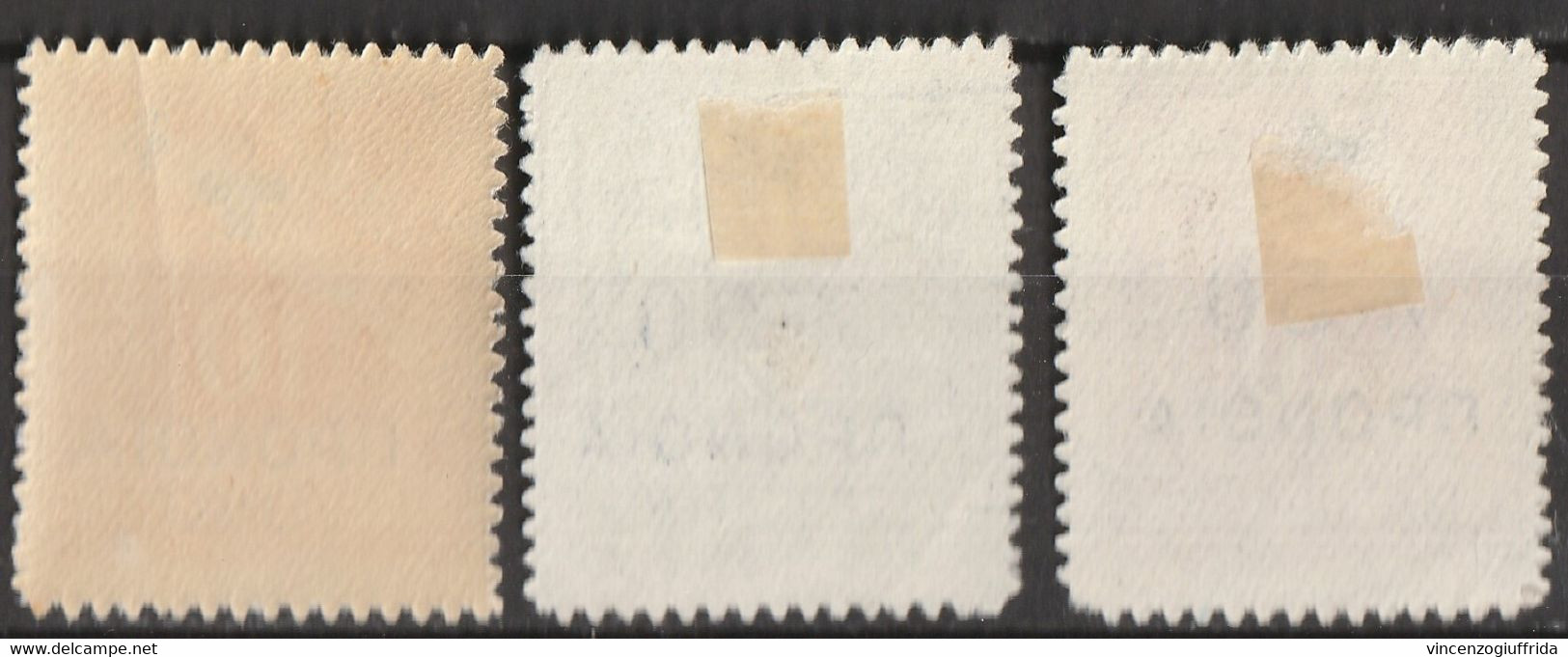 Grecia Regno 1937-38 Segnatasse Del 1913-24 Soprastampati N.69/70/71 Cat. Unificato - Used Stamps