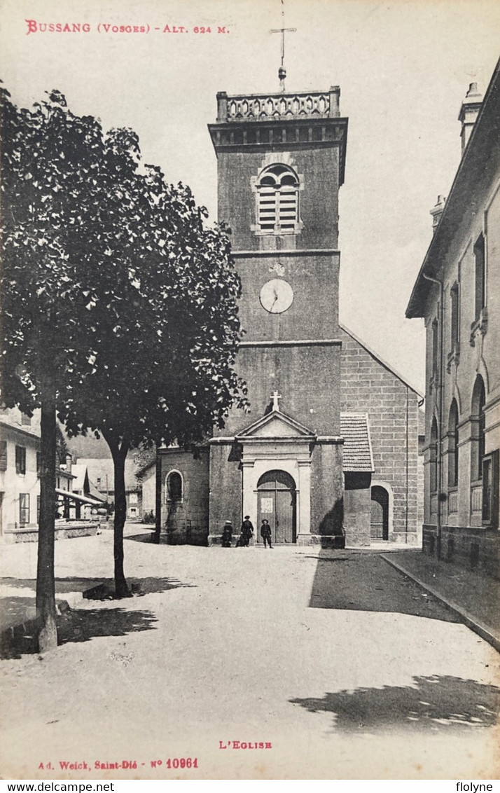 Bussang - La Place De L’église - Bussang