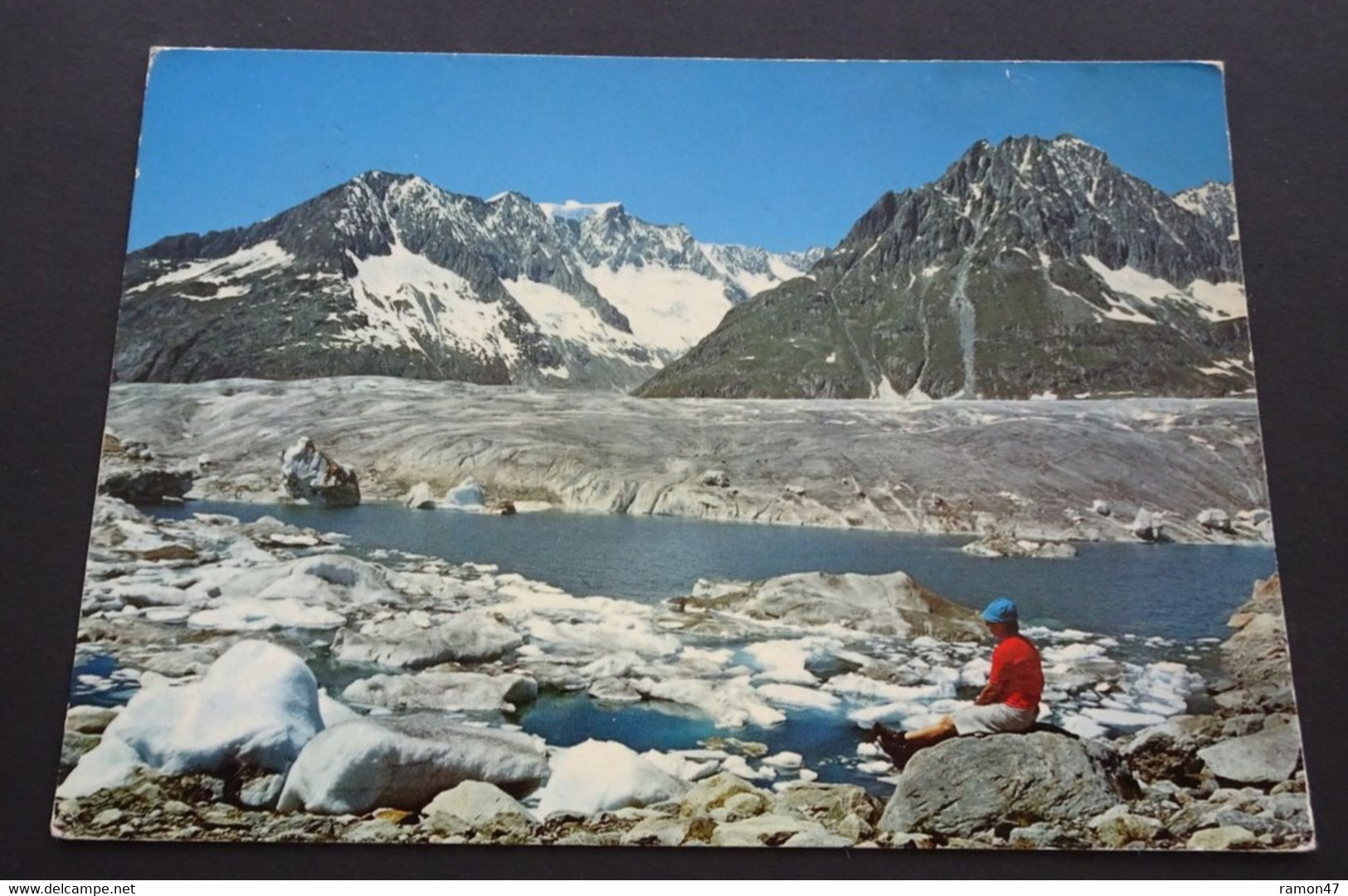 Märjelensee Am Grossen Aletschgletscher, Geisshorn, Olmenhorn - Lens