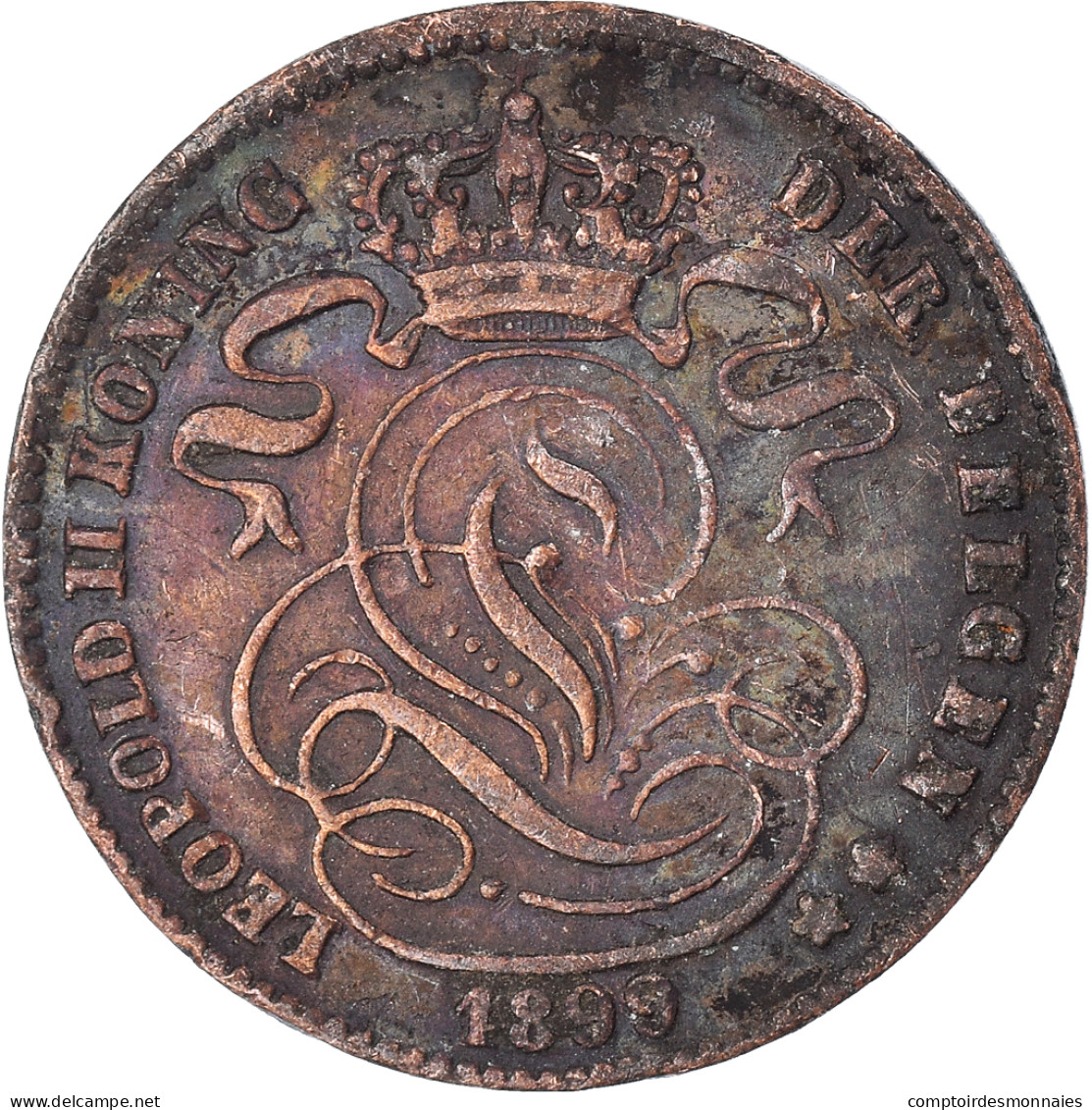 Monnaie, Belgique, Centime, 1899 - 1 Cent