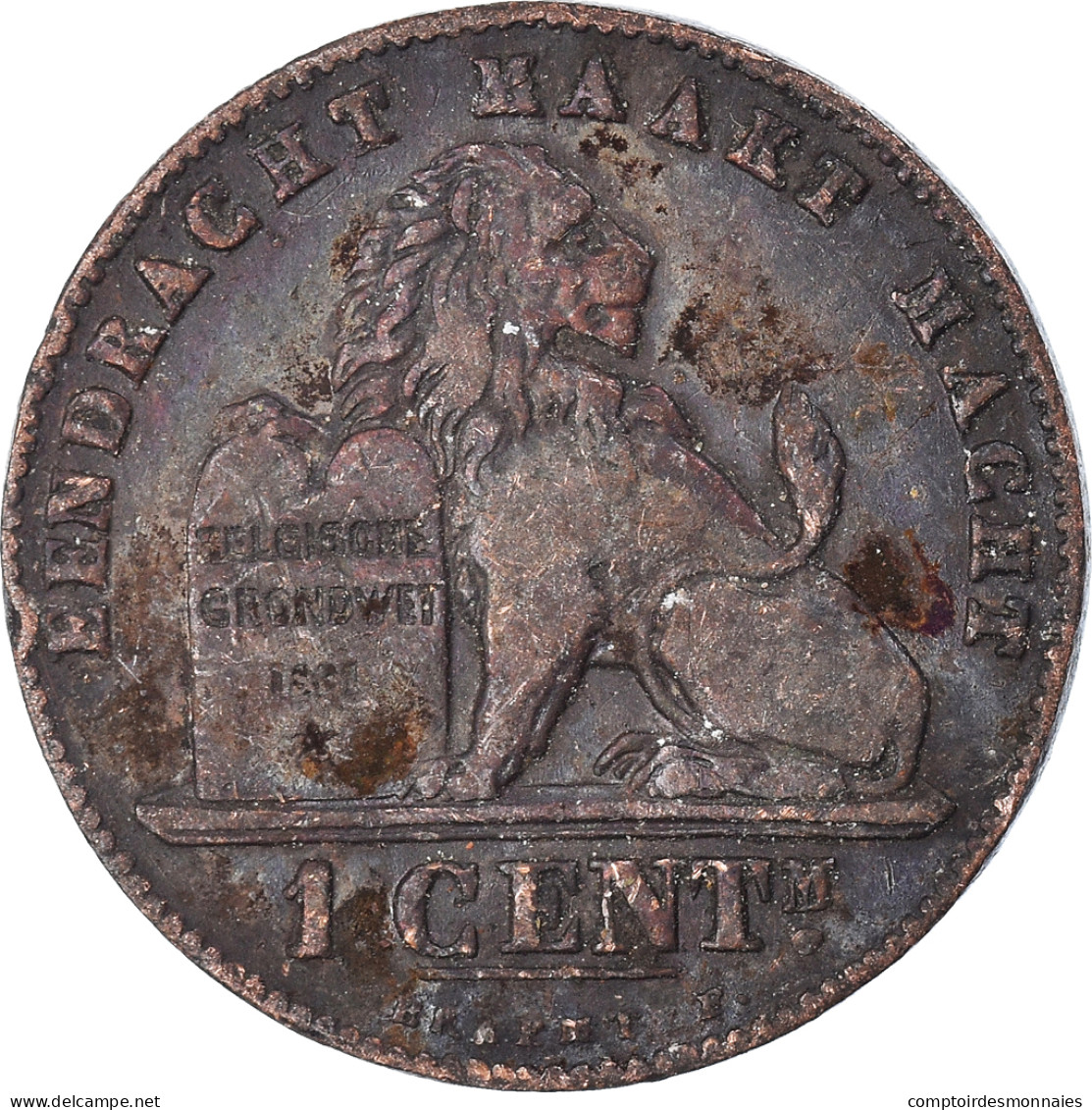Monnaie, Belgique, Centime, 1899 - 1 Cent