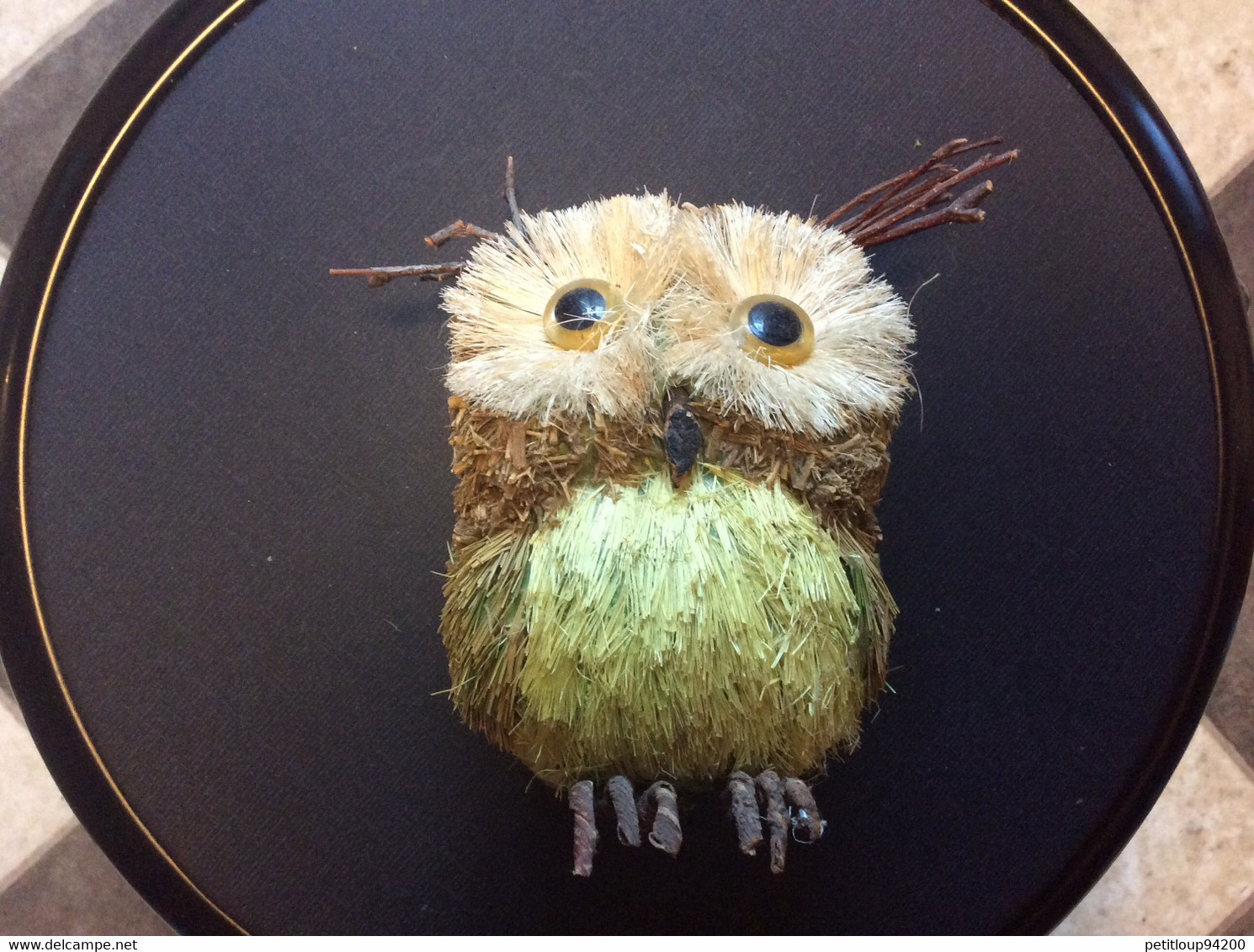 FIGURINE  CHOUETTE  HIBOU - Vogels - Uilen