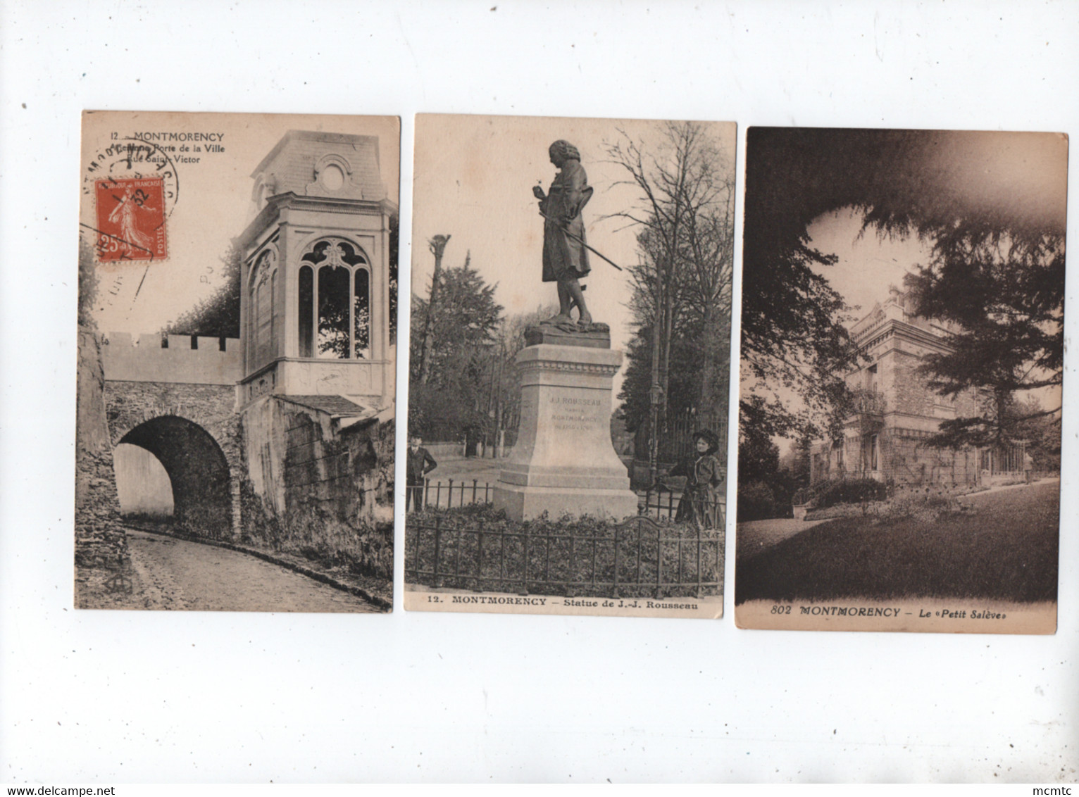 11 Cartes  -  Montmorency -( 95 - S.-et-O.) - Montmorency