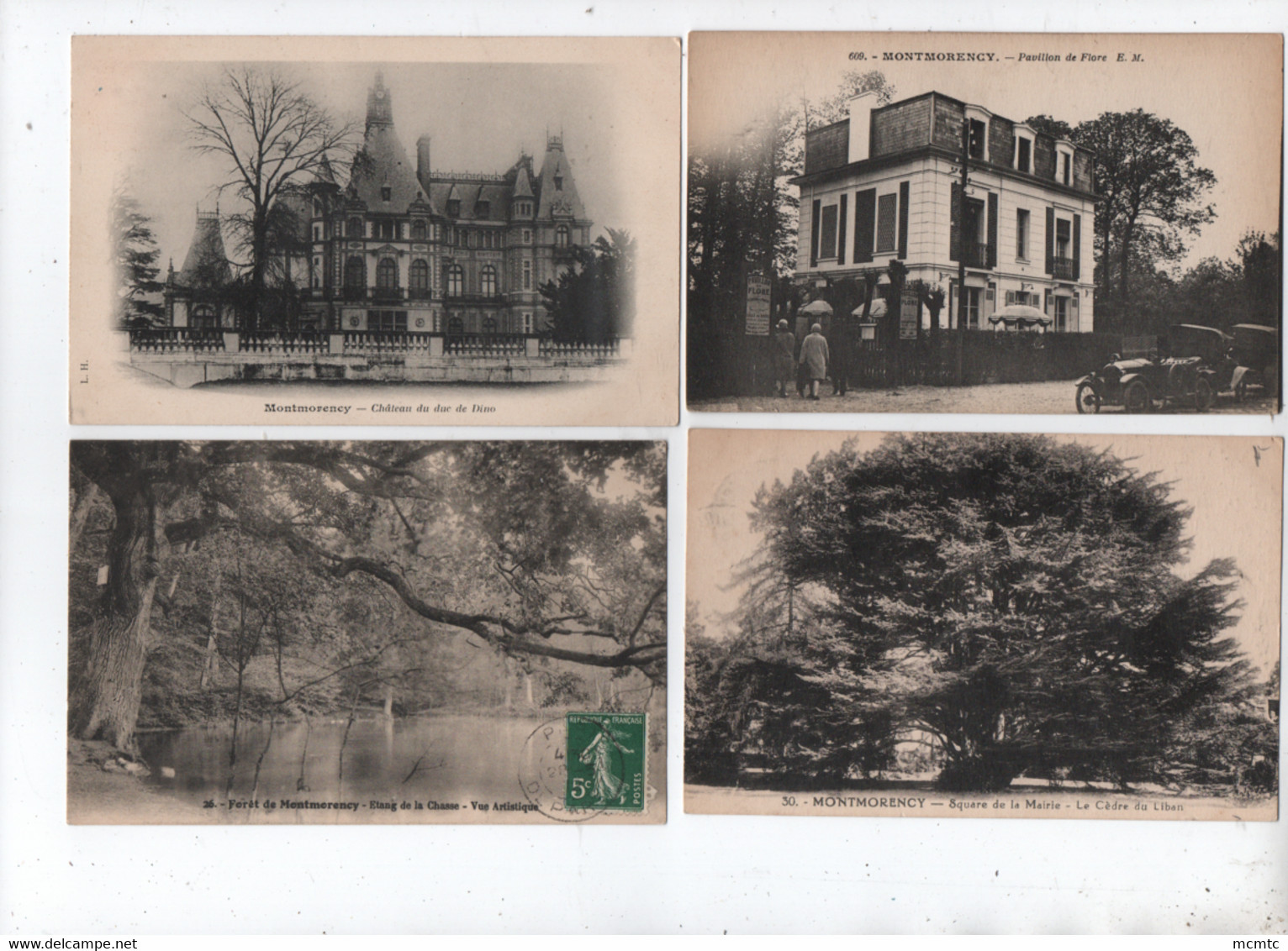 14 Cartes  -  Montmorency -( 95 - S.-et-O.) - Montmorency