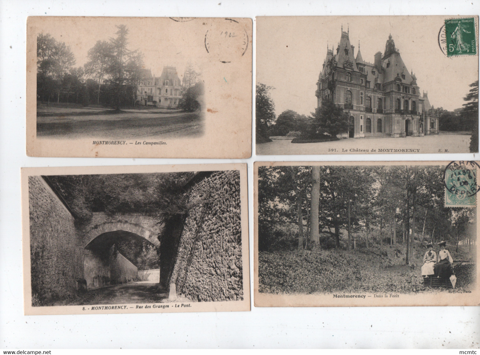 14 Cartes  -  Montmorency -( 95 - S.-et-O.) - Montmorency