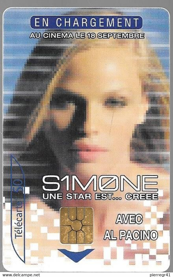 CARTE-PUBLIC-50U-F1235-Gem2-08/02-SIMONE-2--UTILISEE-TBE - 2002