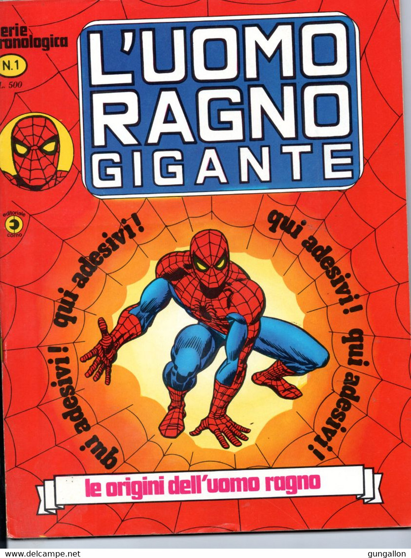 Uomo Ragno Gigante (Corno 1976) N. 1 - L'uomo Ragno