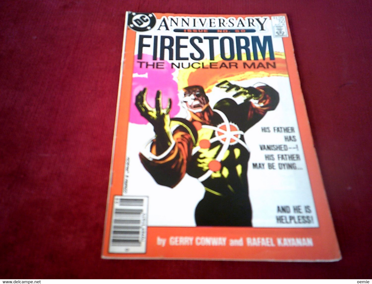 ANNIVERSARY  ISSUE N° 50 FIRESTORM  THE NUCLEAR MAN  AUG 86 - DC