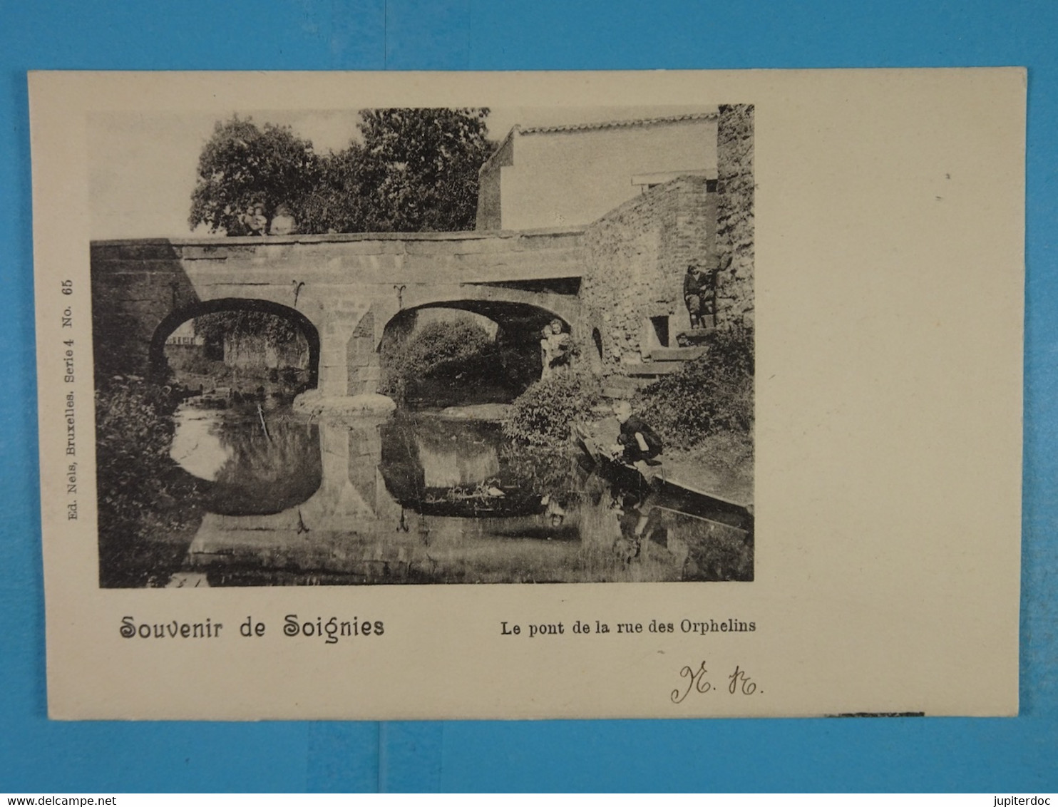 Souvenir De Soignies Le Pont De La Rue Des Orphelins - Soignies